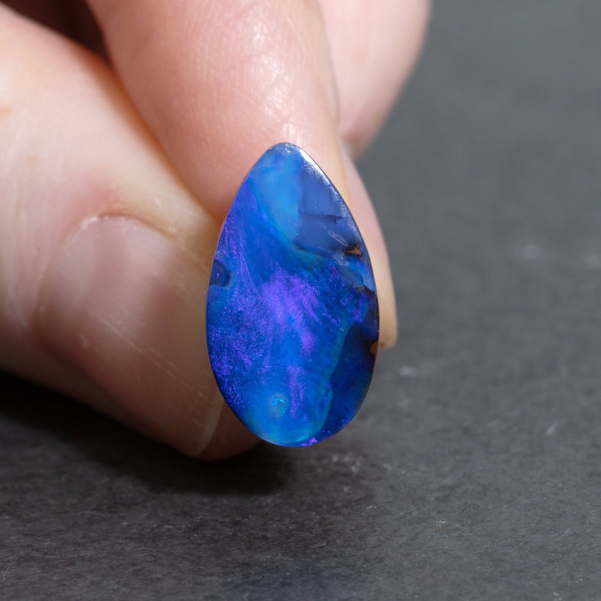 Australian Boulder Freeform Opal Cabochon 17.5mmx10mm