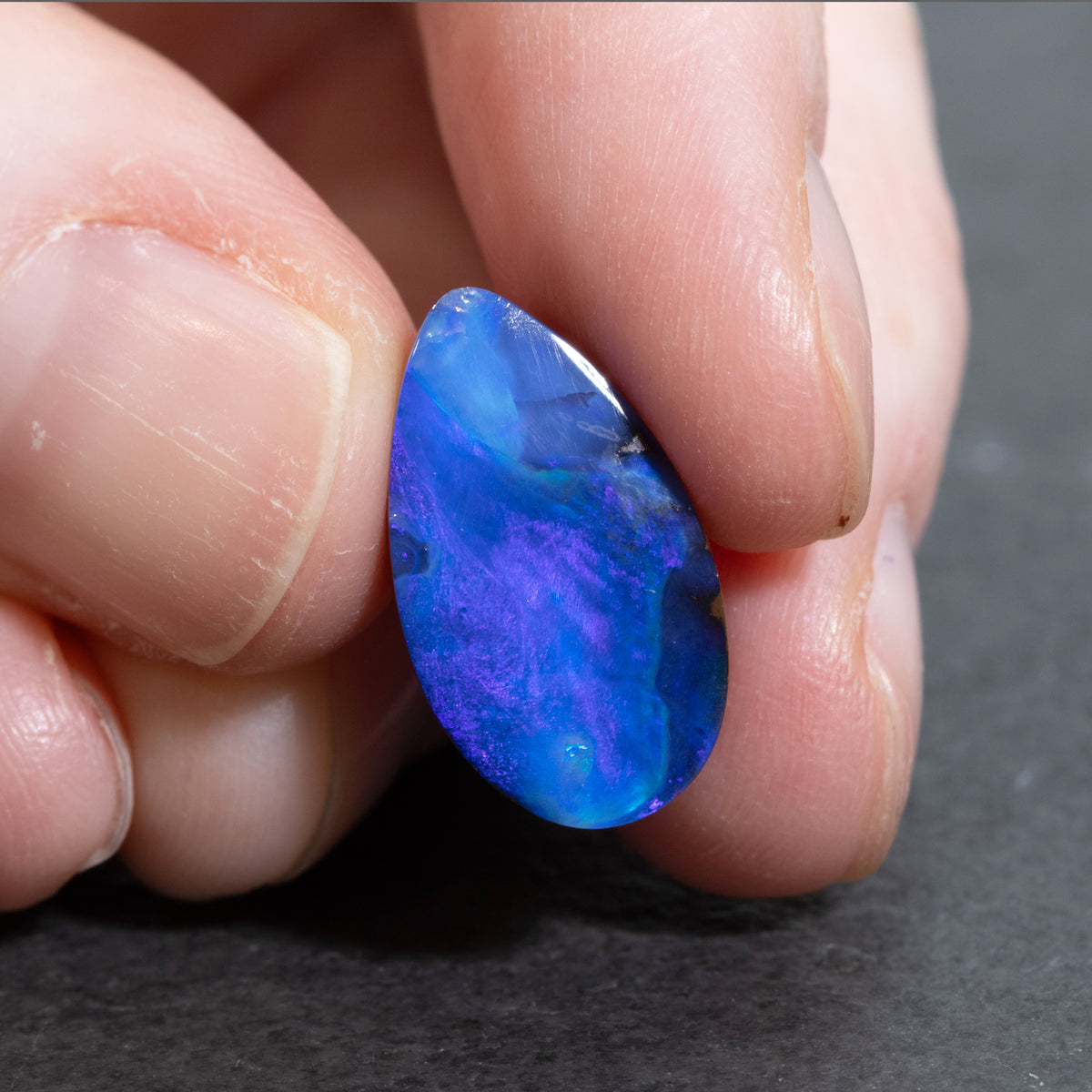Australian Boulder Freeform Opal Cabochon 17.5mmx10mm