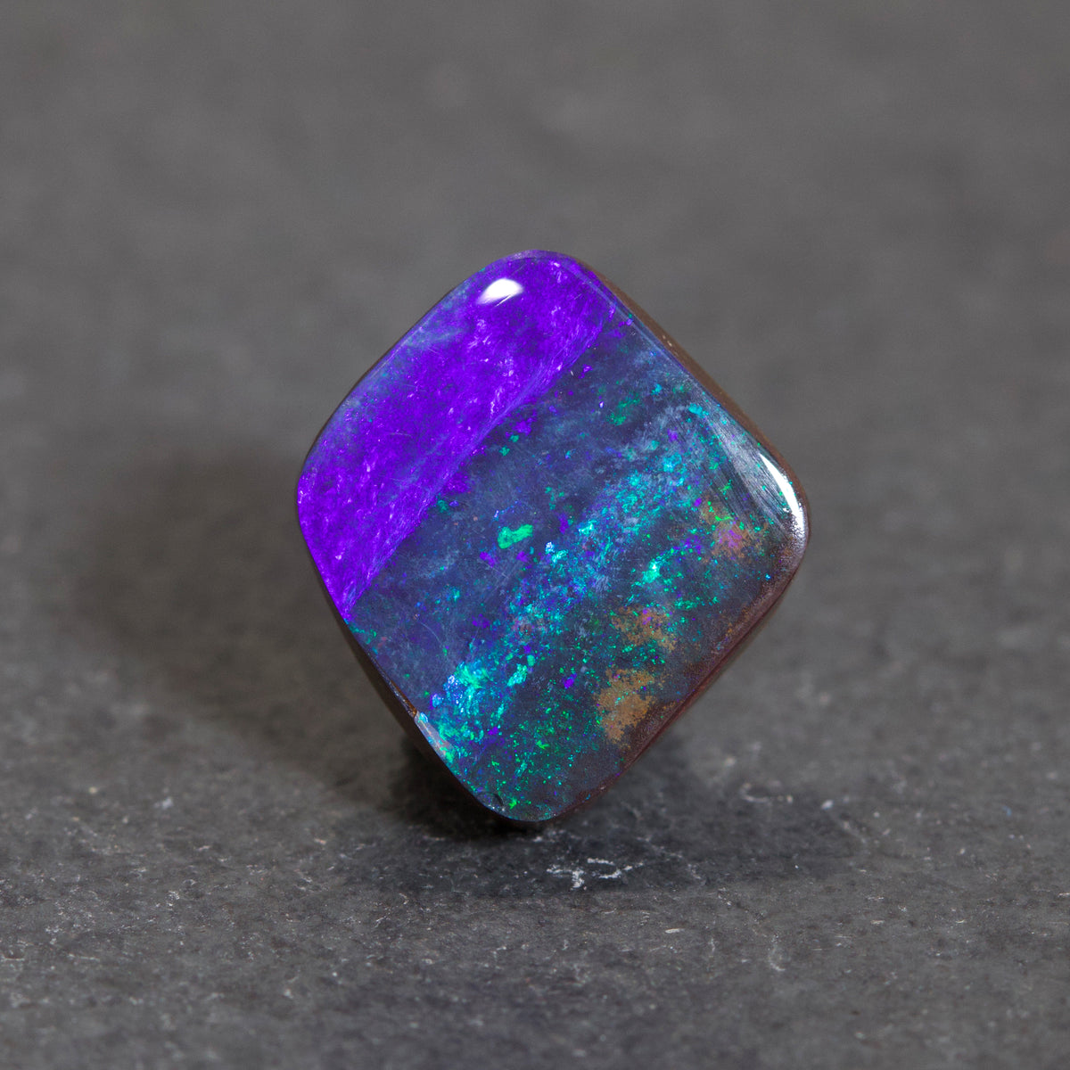 Australian Boulder Freeform Opal Cabochon 12x12mm
