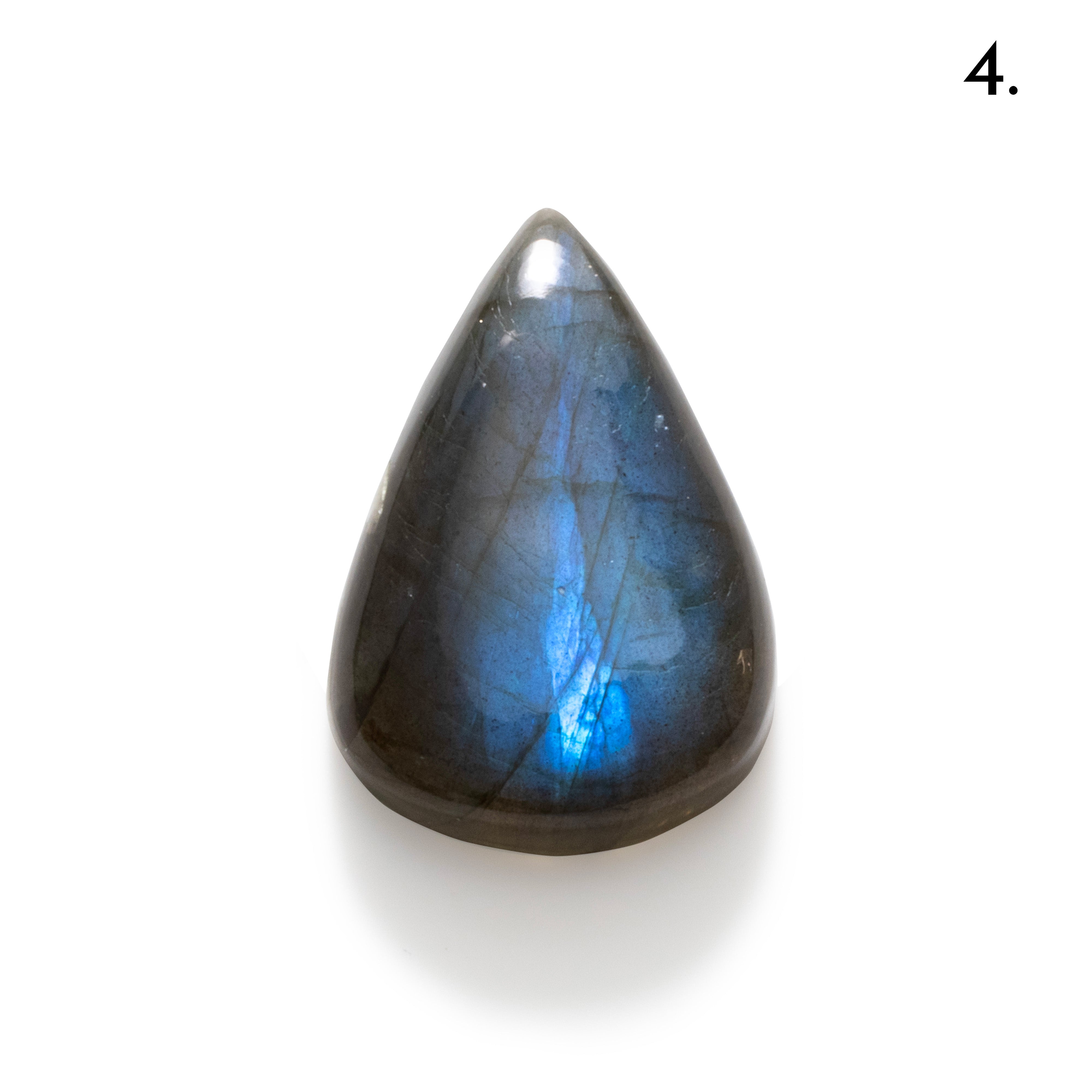 Blue Flash Labradorite Freeform Cabochons