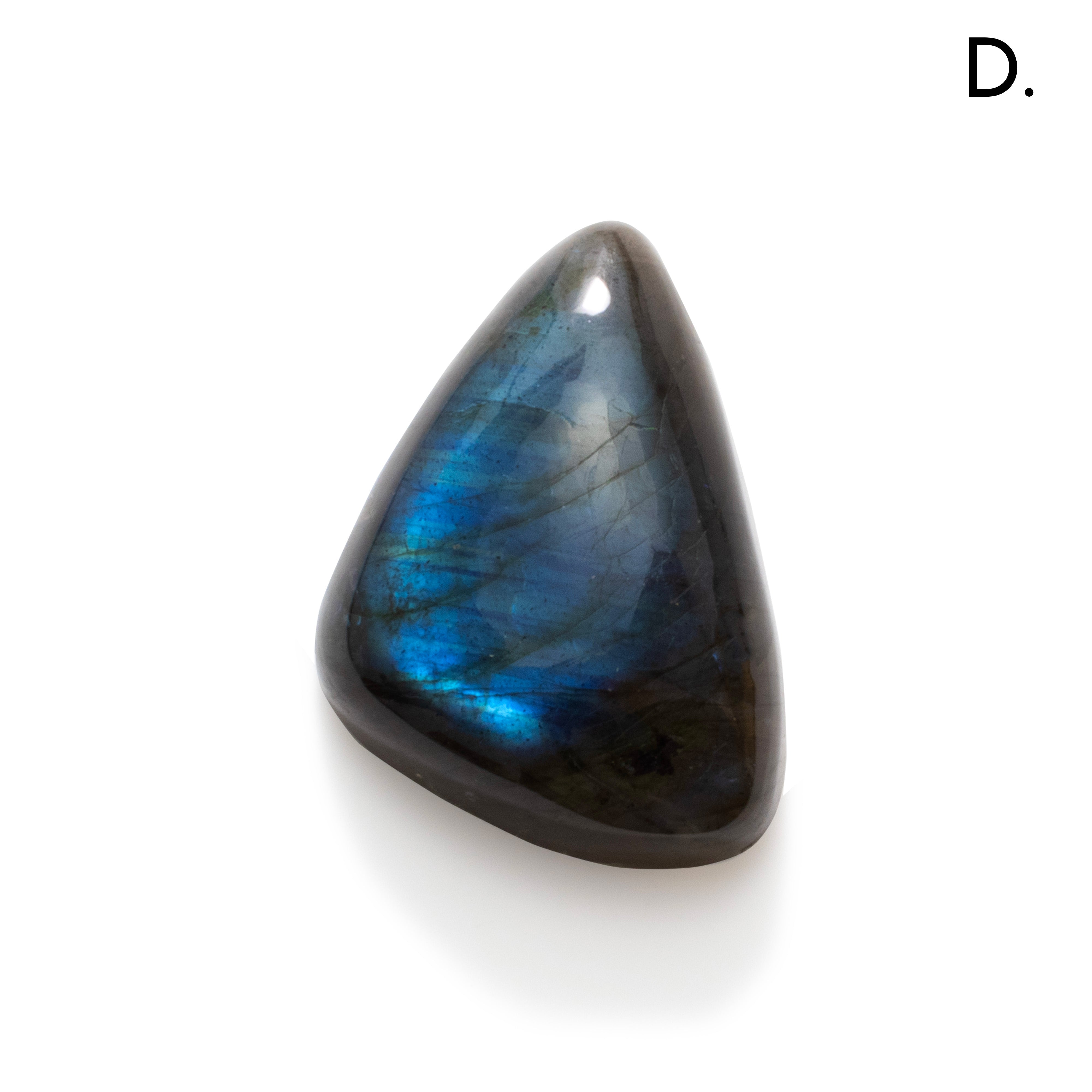 Imperfect Blue Flash Labradorite Freeform Cabochons