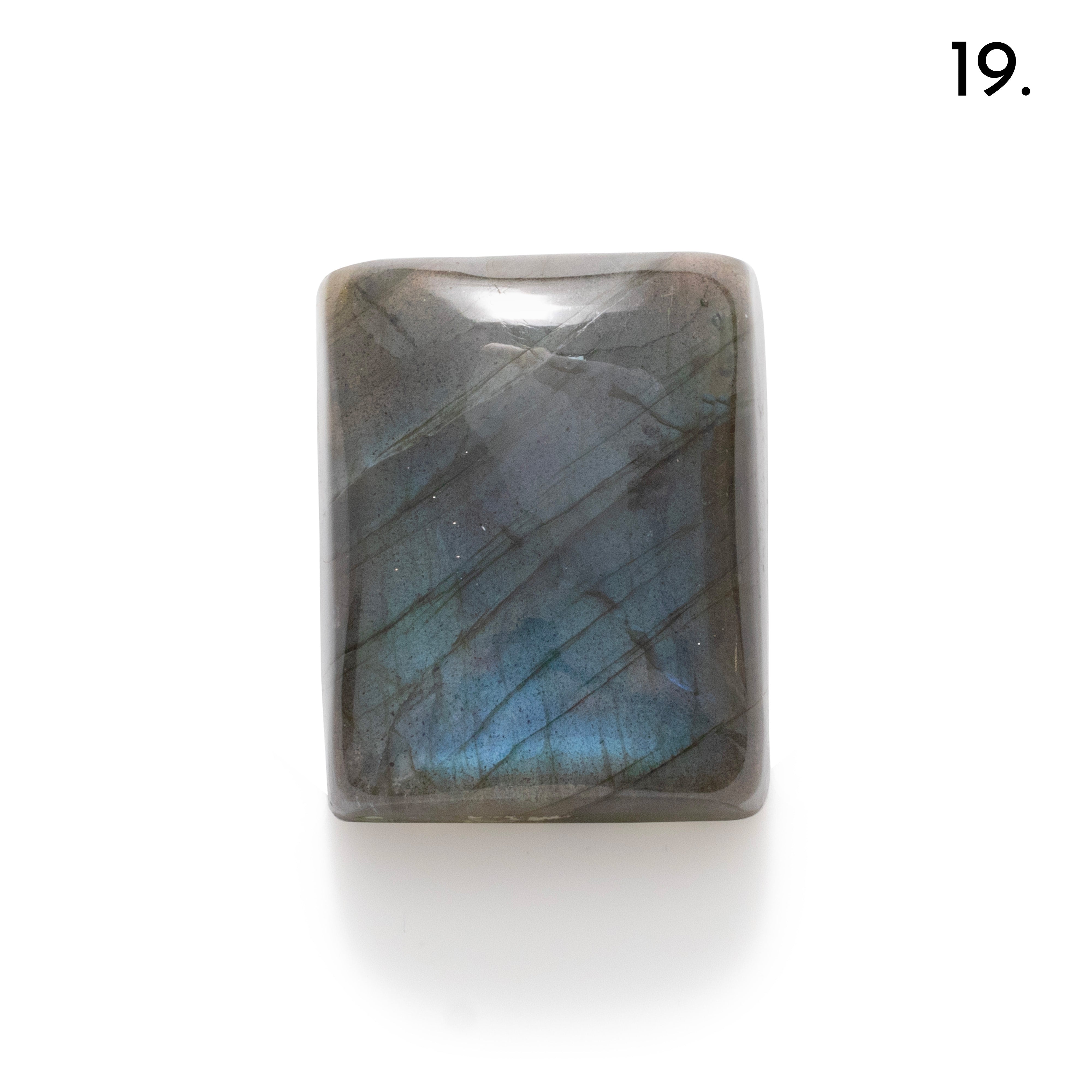Blue Flash Labradorite Freeform Cabochons