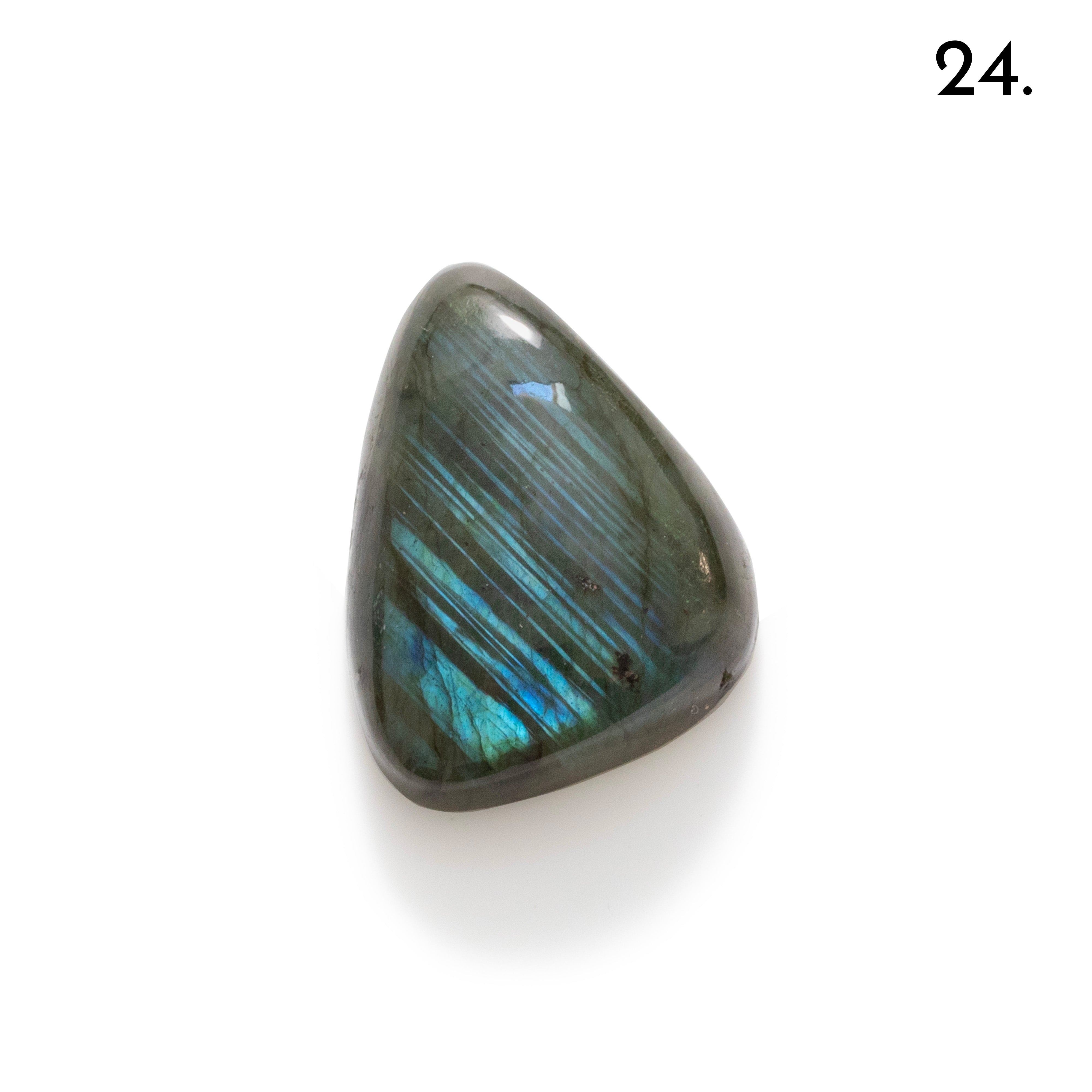 Blue Flash Labradorite Freeform Cabochons