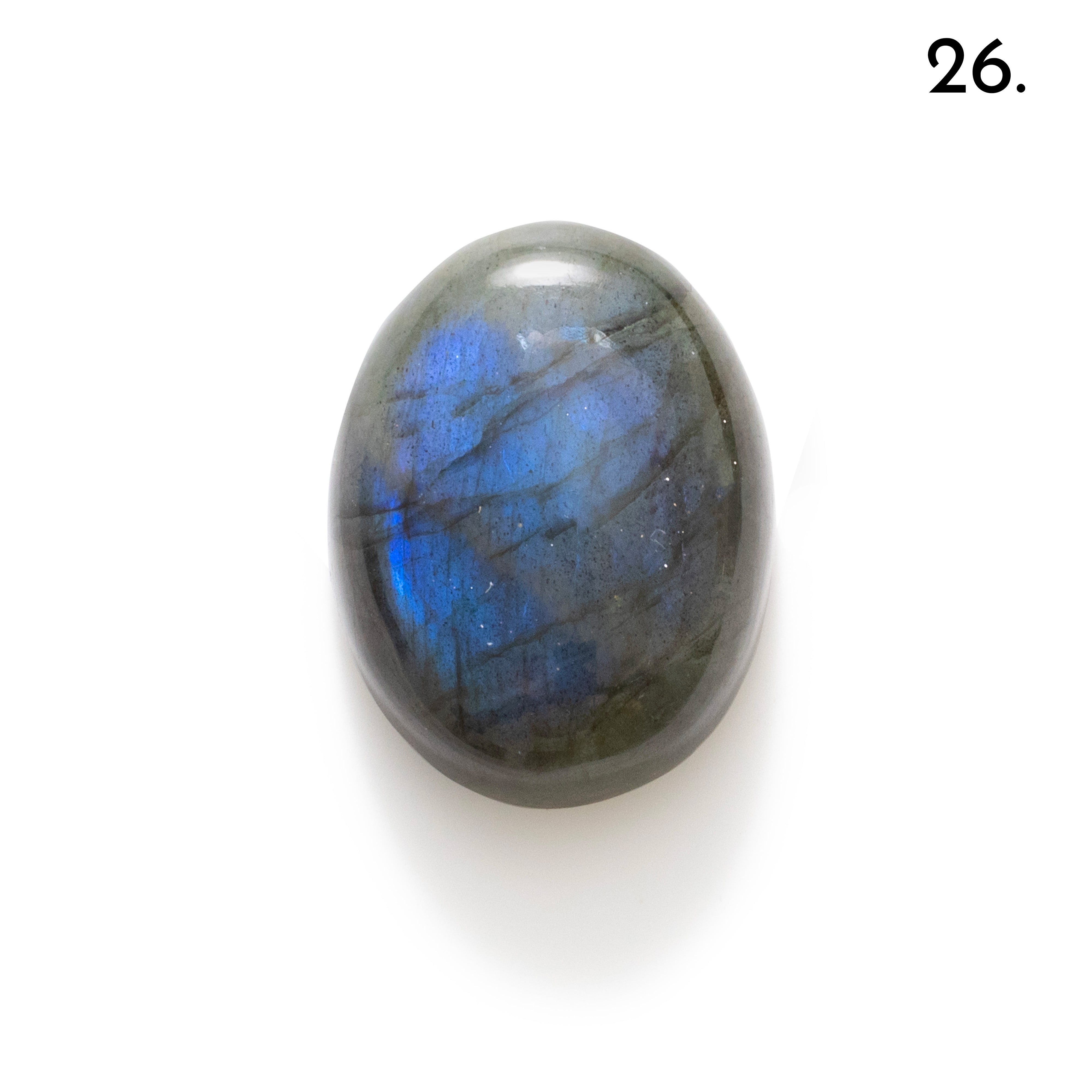 Blue Flash Labradorite Freeform Cabochons