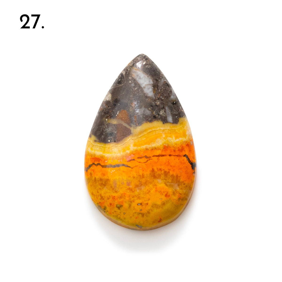 Bumblebee Jasper Freeform Cabochons