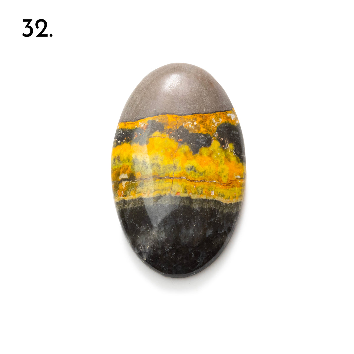 Bumblebee Jasper Freeform Cabochons