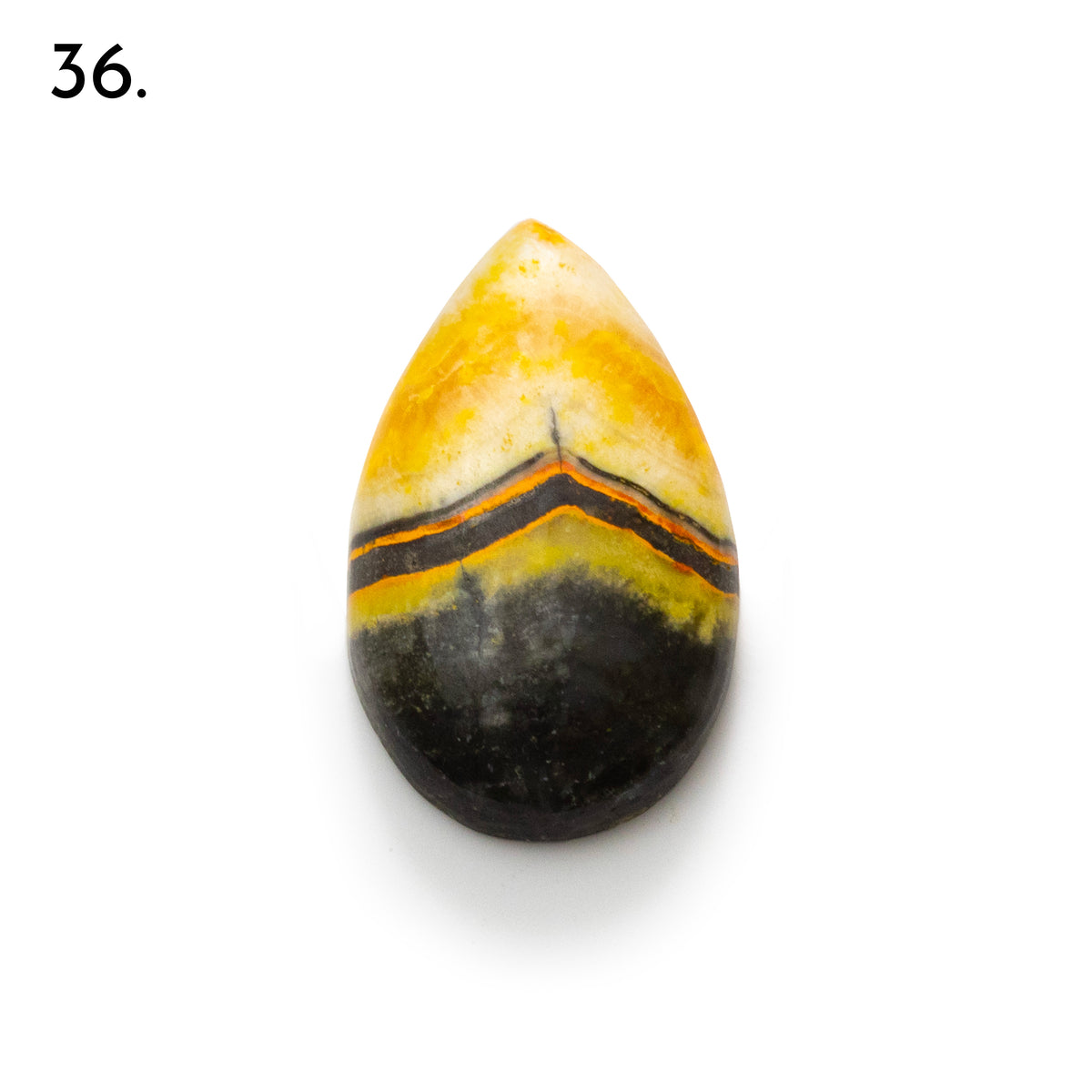 Bumblebee Jasper Freeform Cabochons