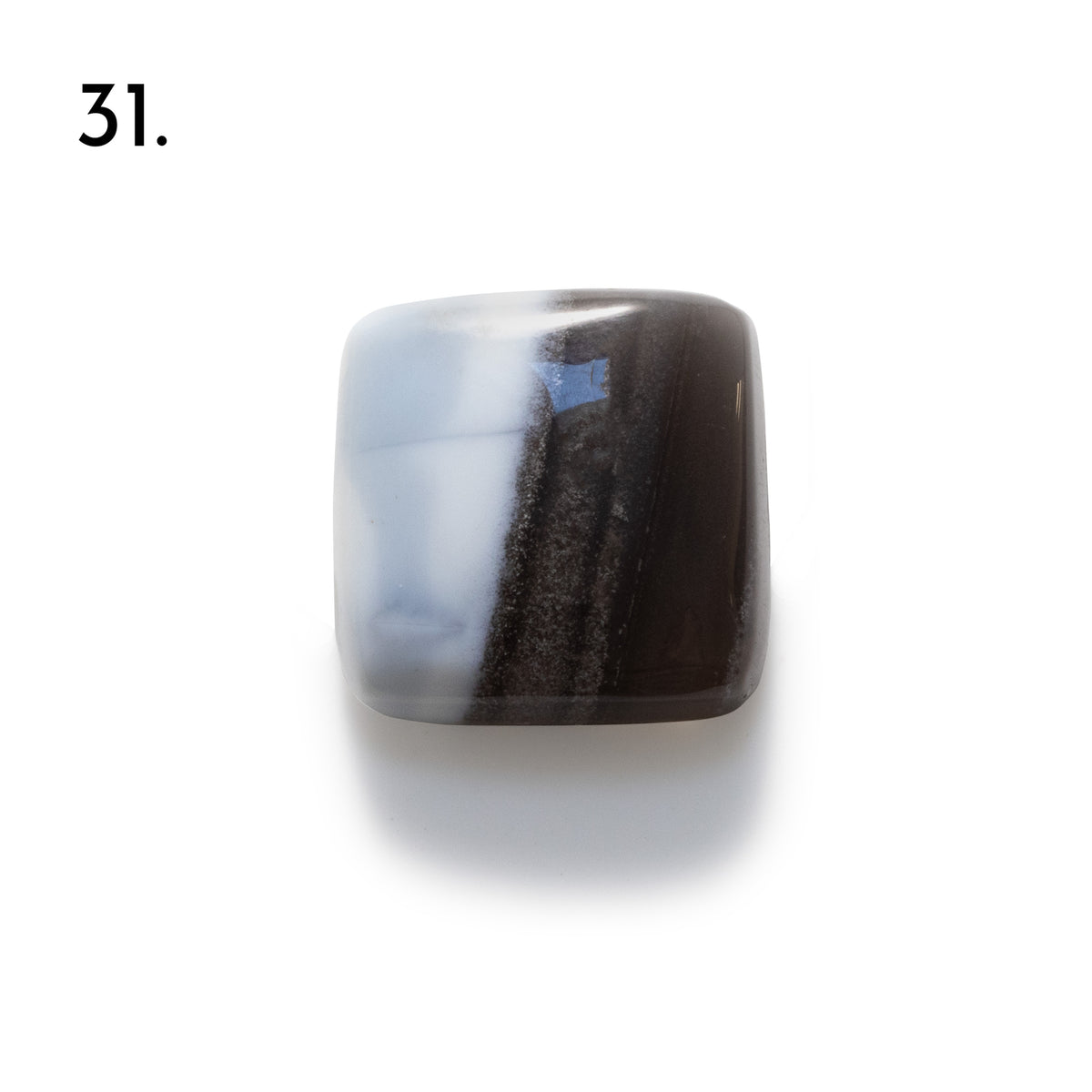Owyhee Blue Opal Freeform Cabochon