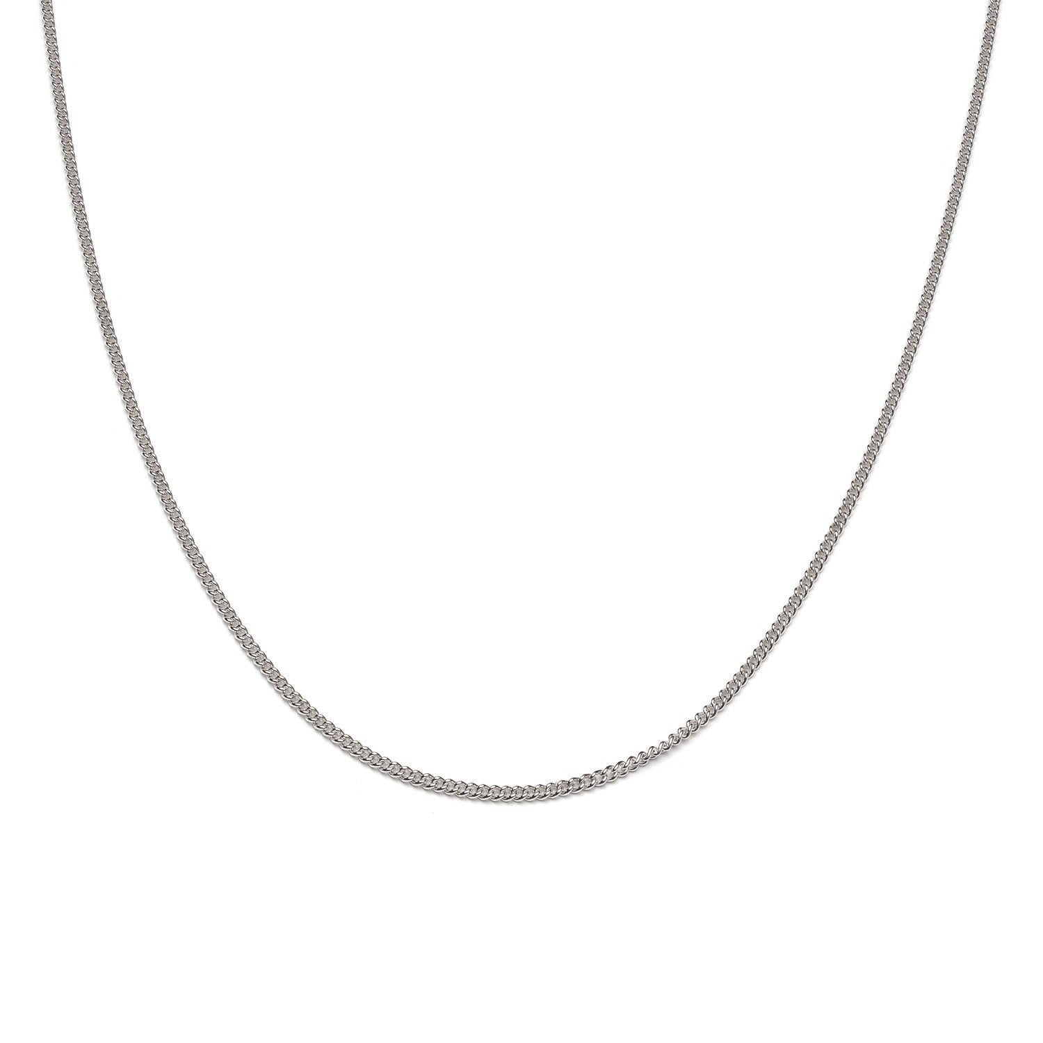 Sterling Silver Fine Curb Chain
