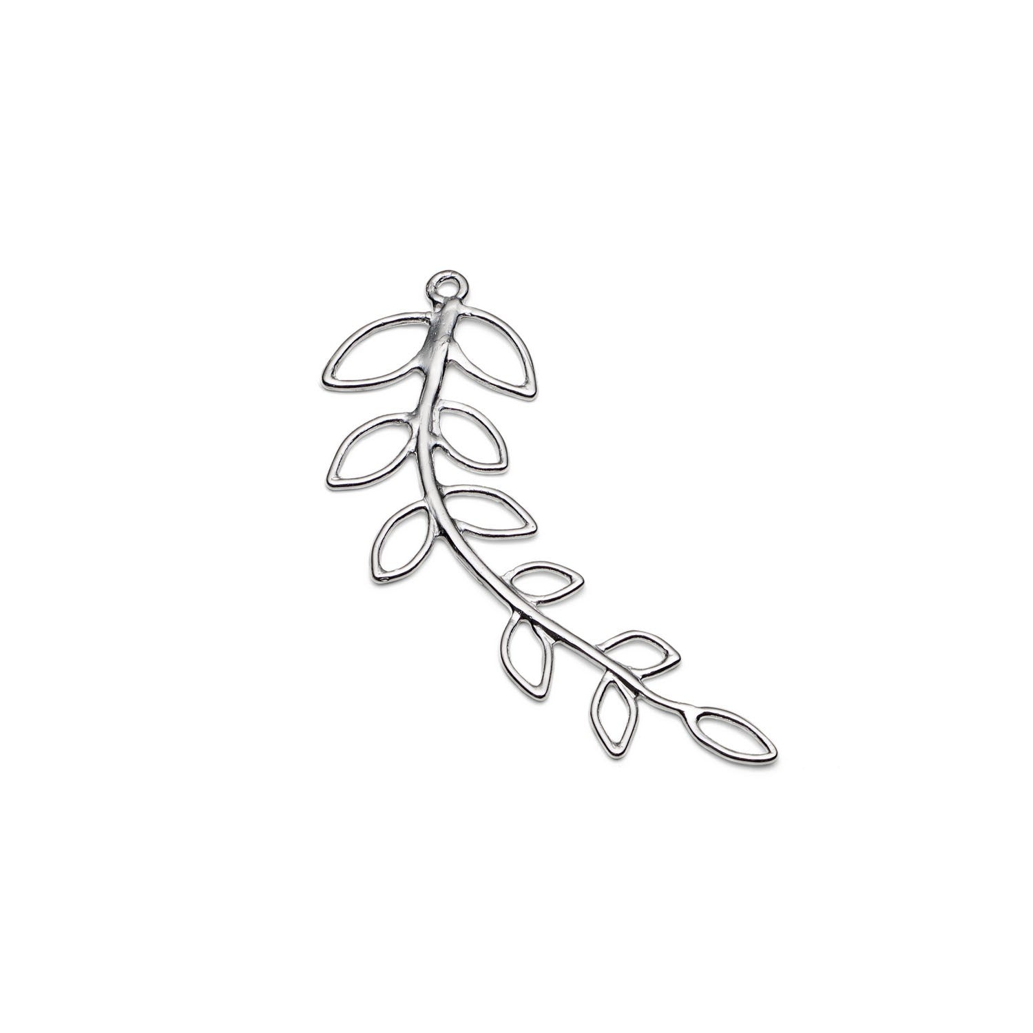 Sterling Silver Willow Connector Link