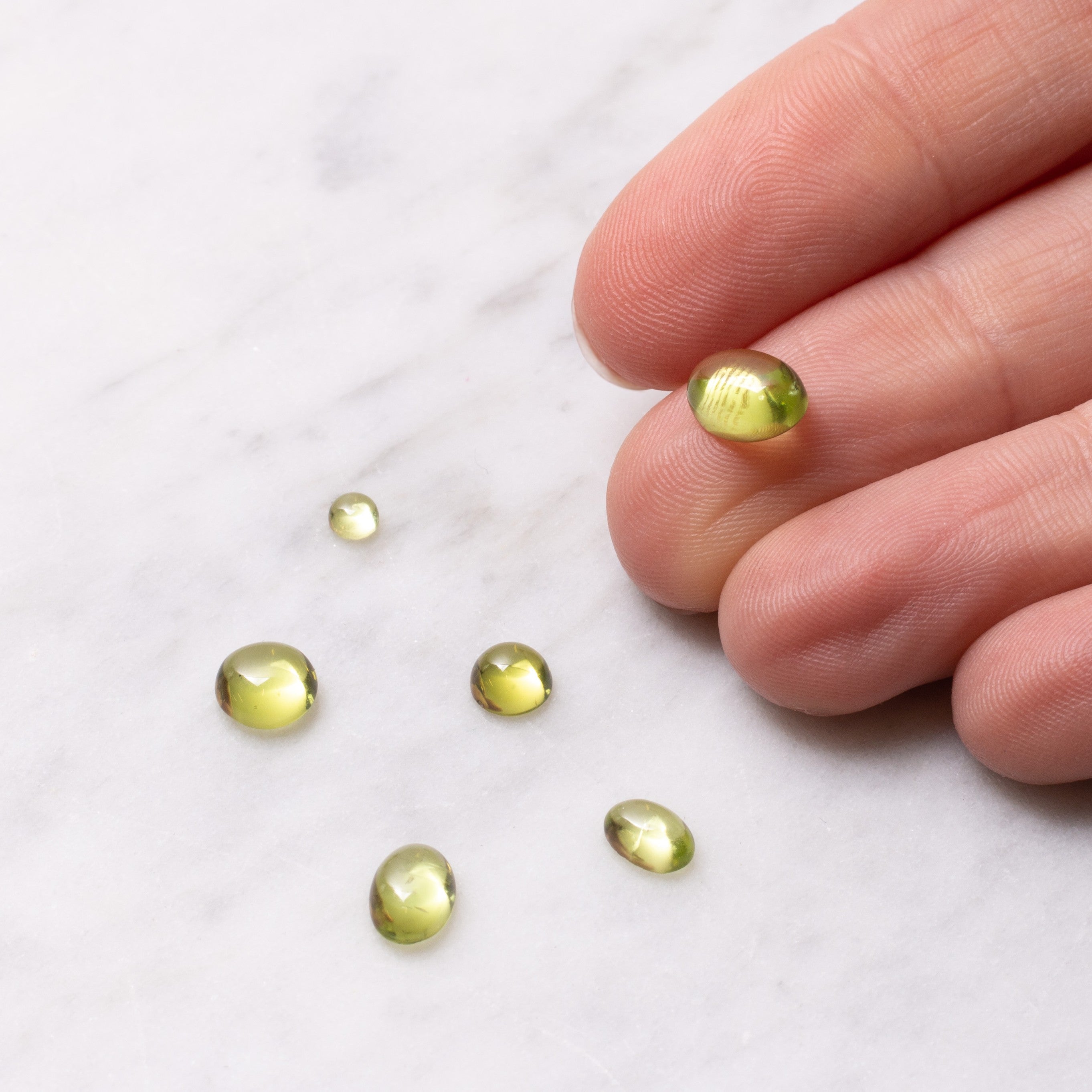 Peridot Cabochons