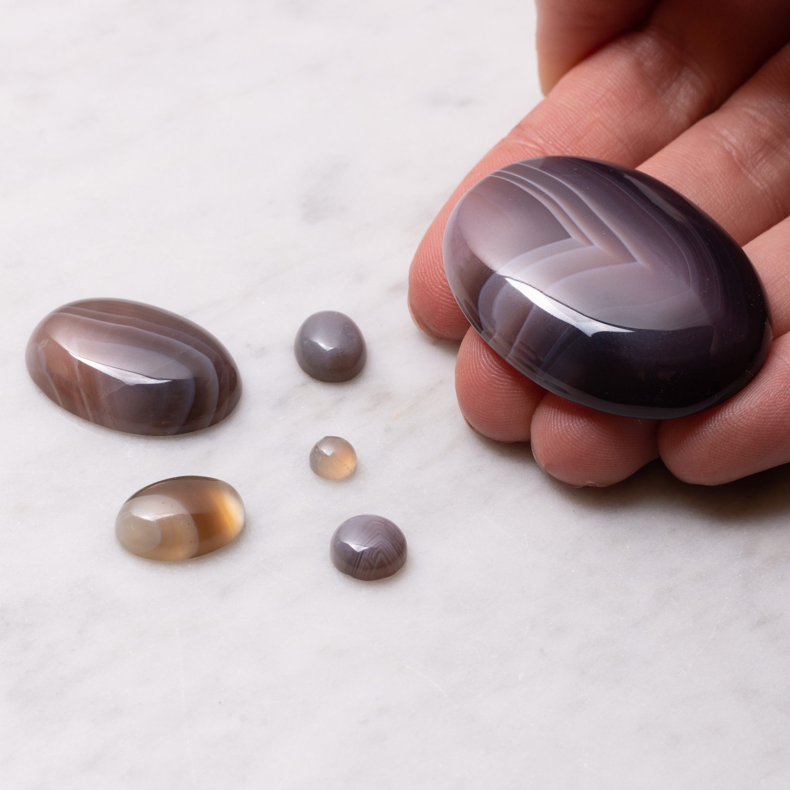 Botswana Agate Cabochons