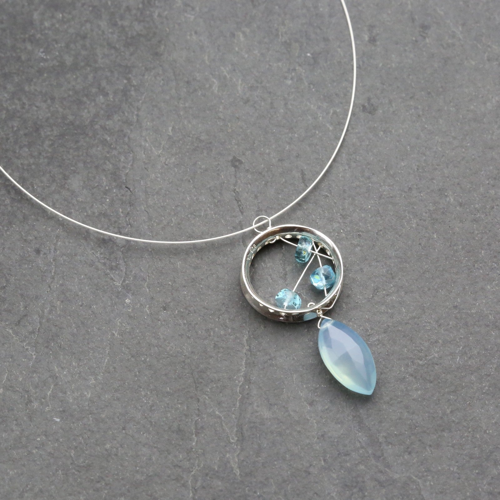 Apatite Faceted Rondelle Beads