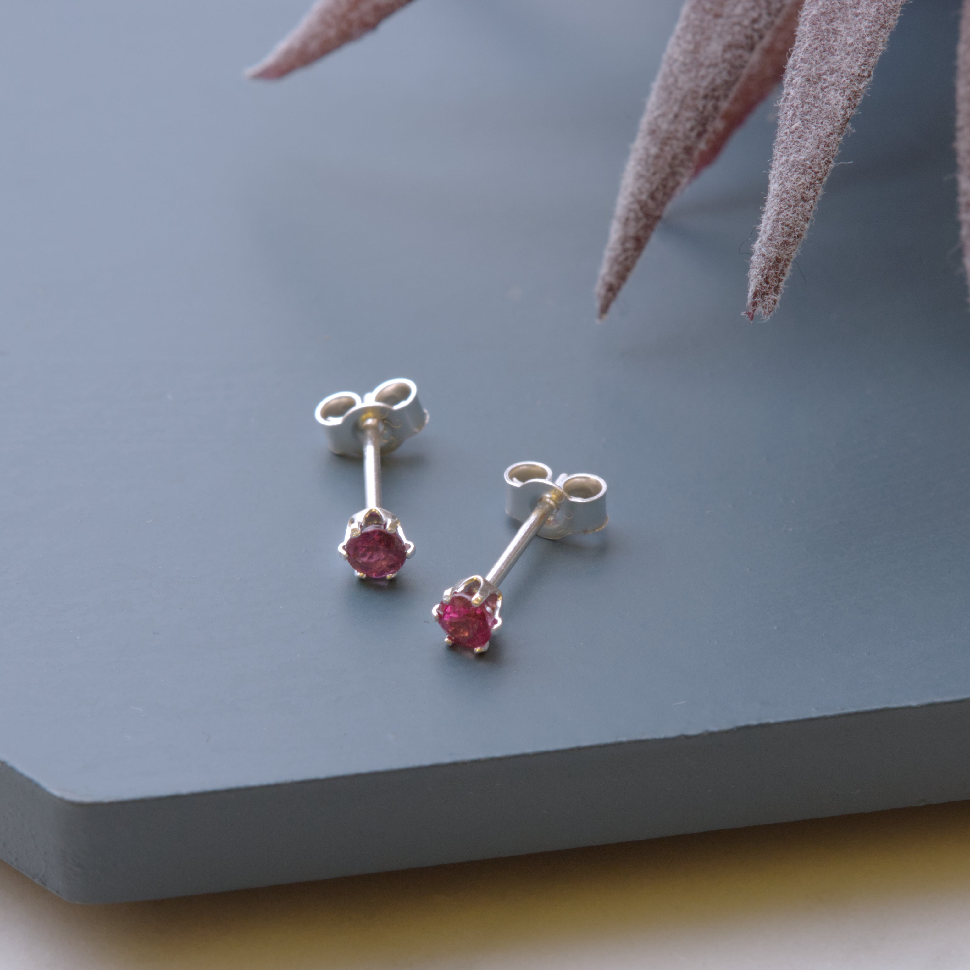Ruby Faceted Stones