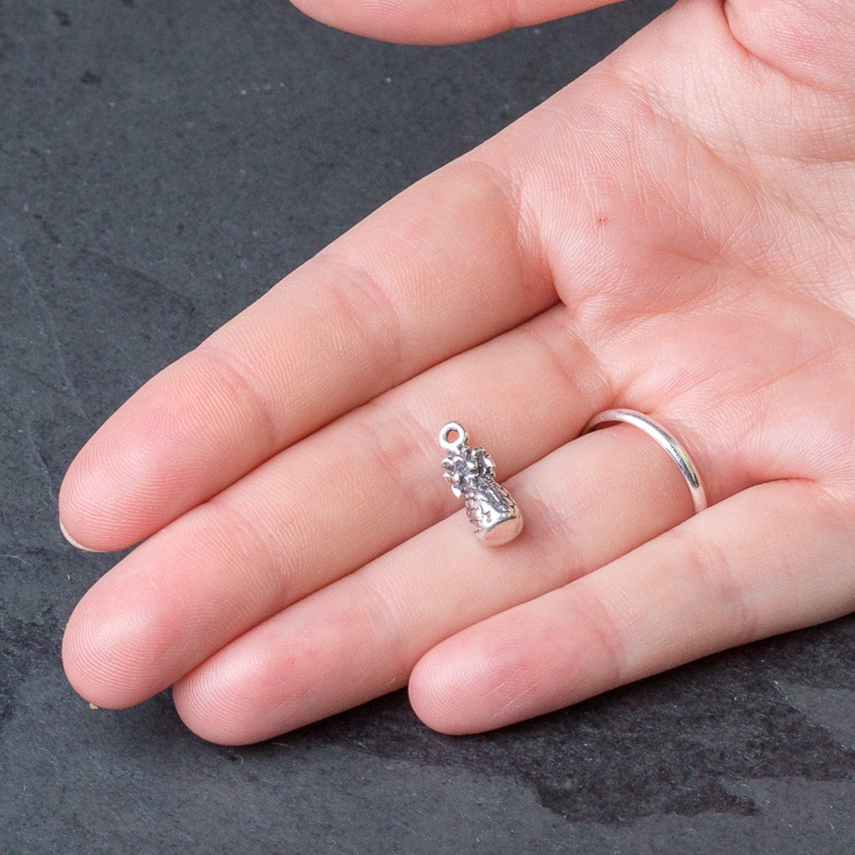 Sterling Silver Pineapple Charm