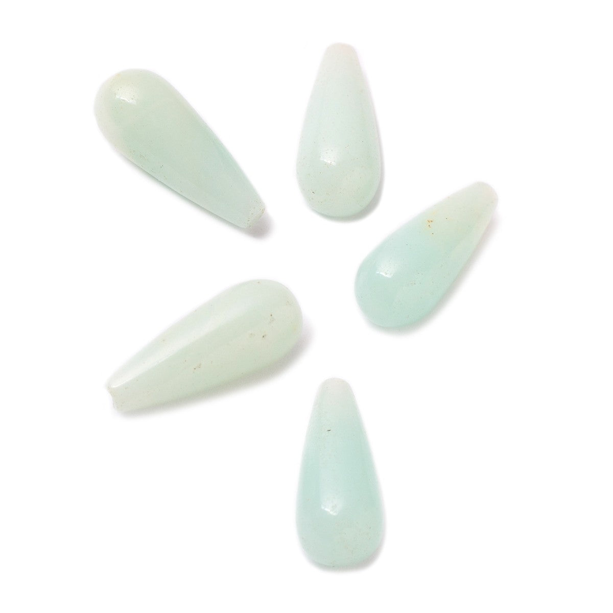 Chinese Amazonite Top Drilled Teardrop Gemstone Beads Approx 16x6mm