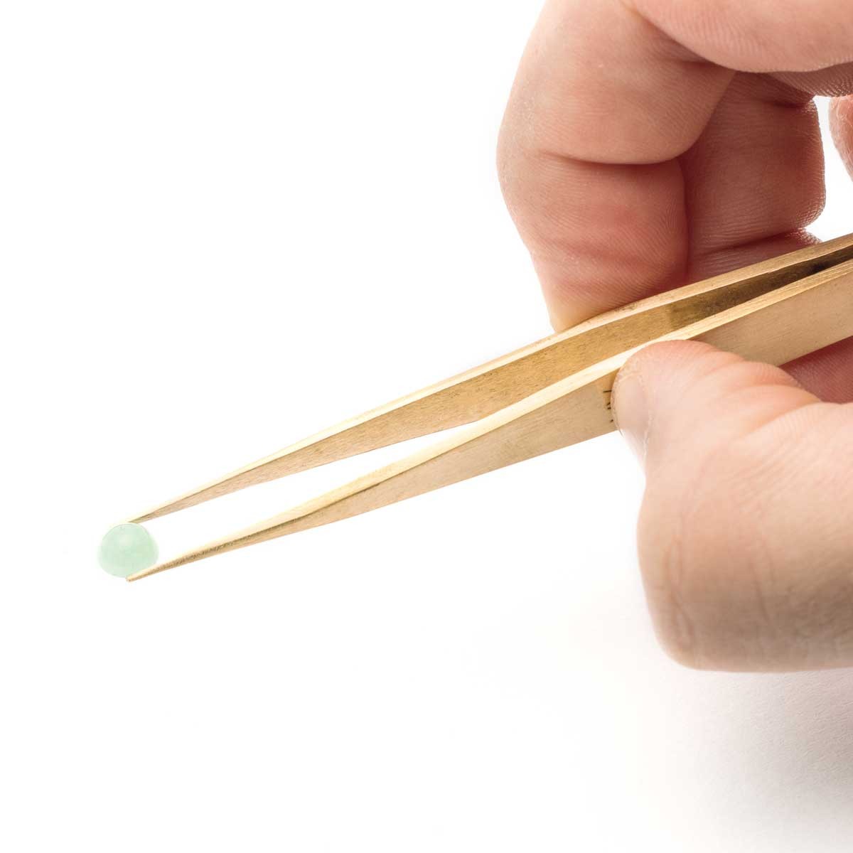 Fine Tip Brass Tweezers