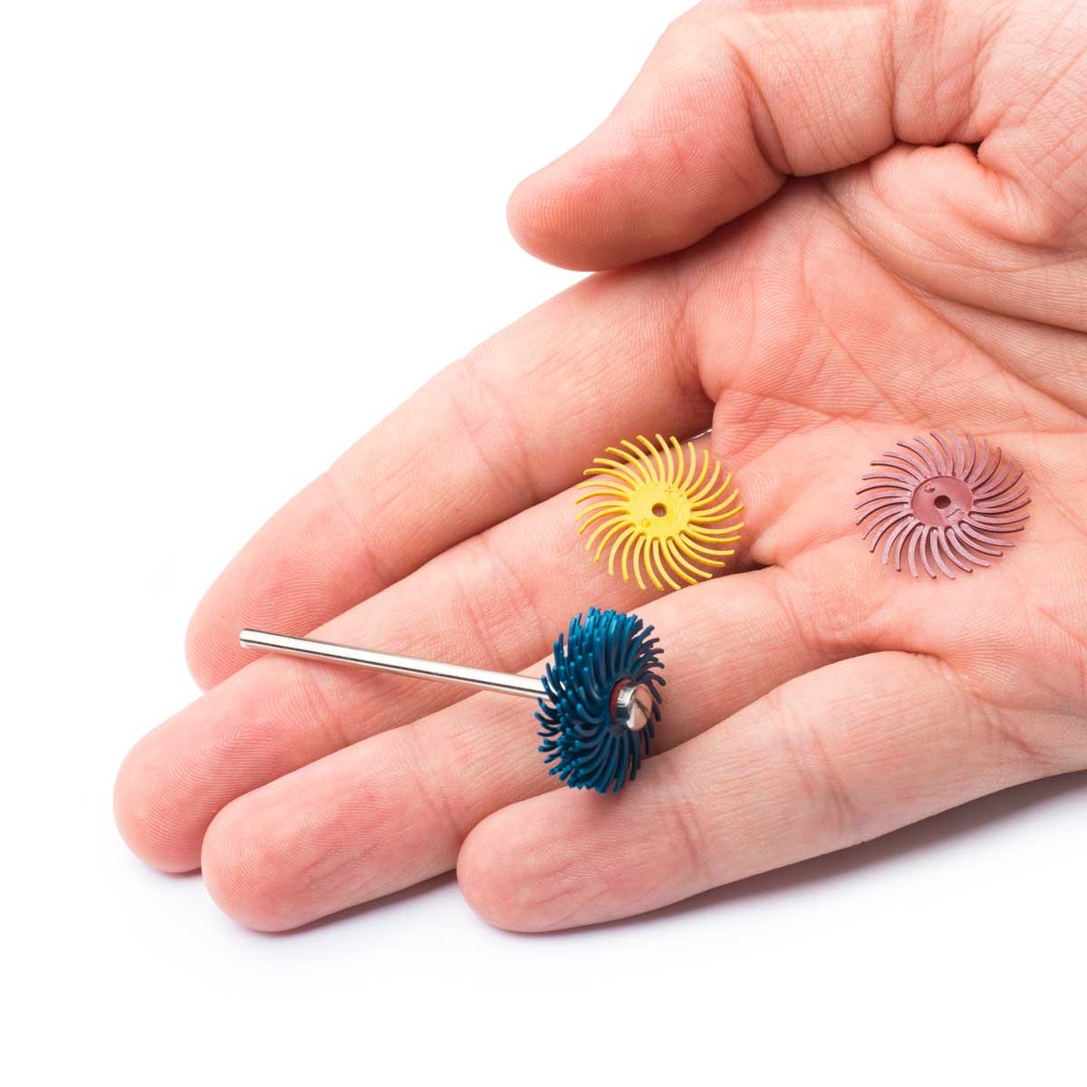 Radial Bristle Discs Pack Of 6