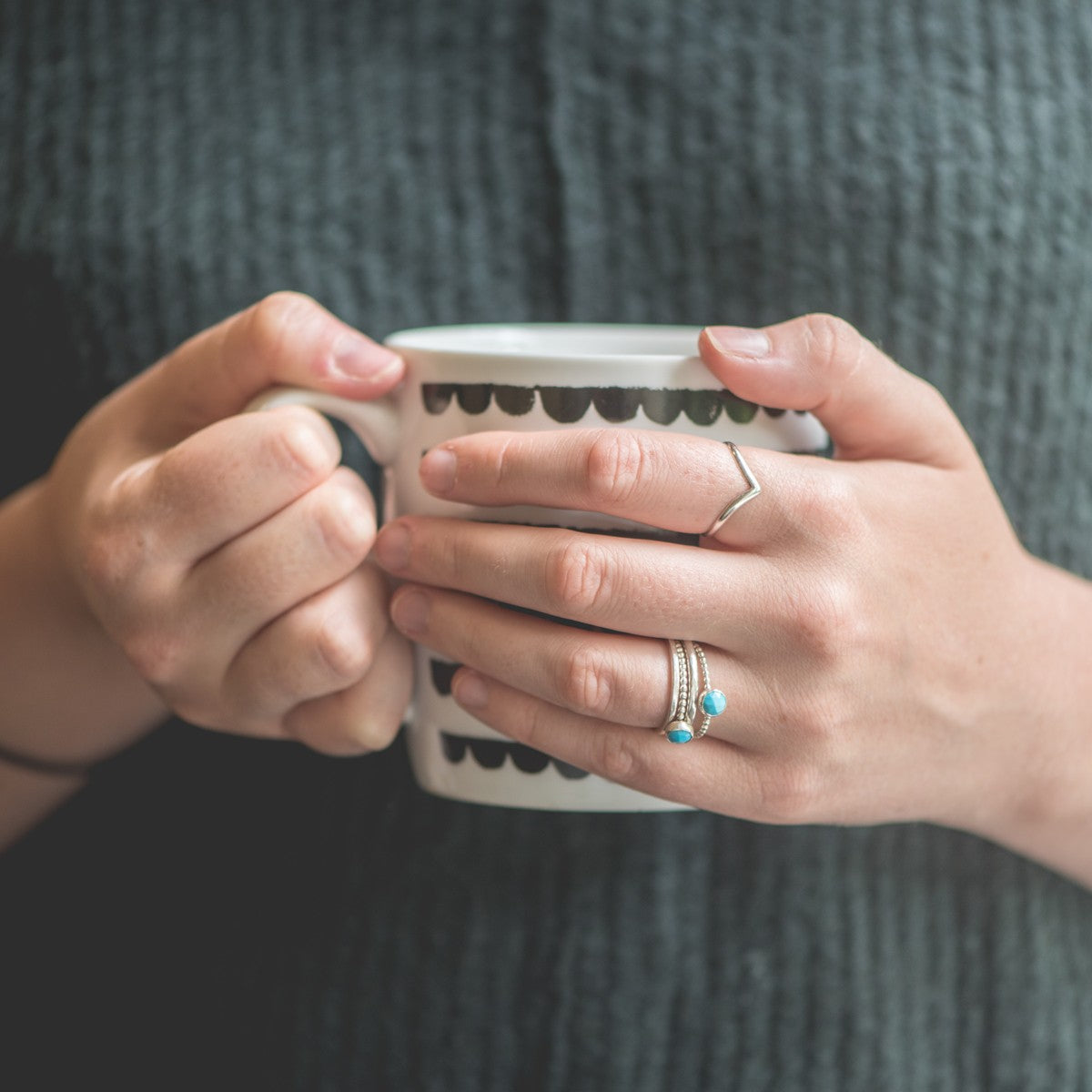 Turquoise Rose Cut Cabochons