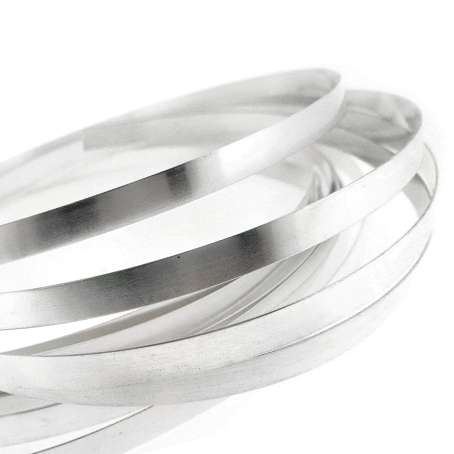 Recycled Fine Silver 99.9% Bezel Strip