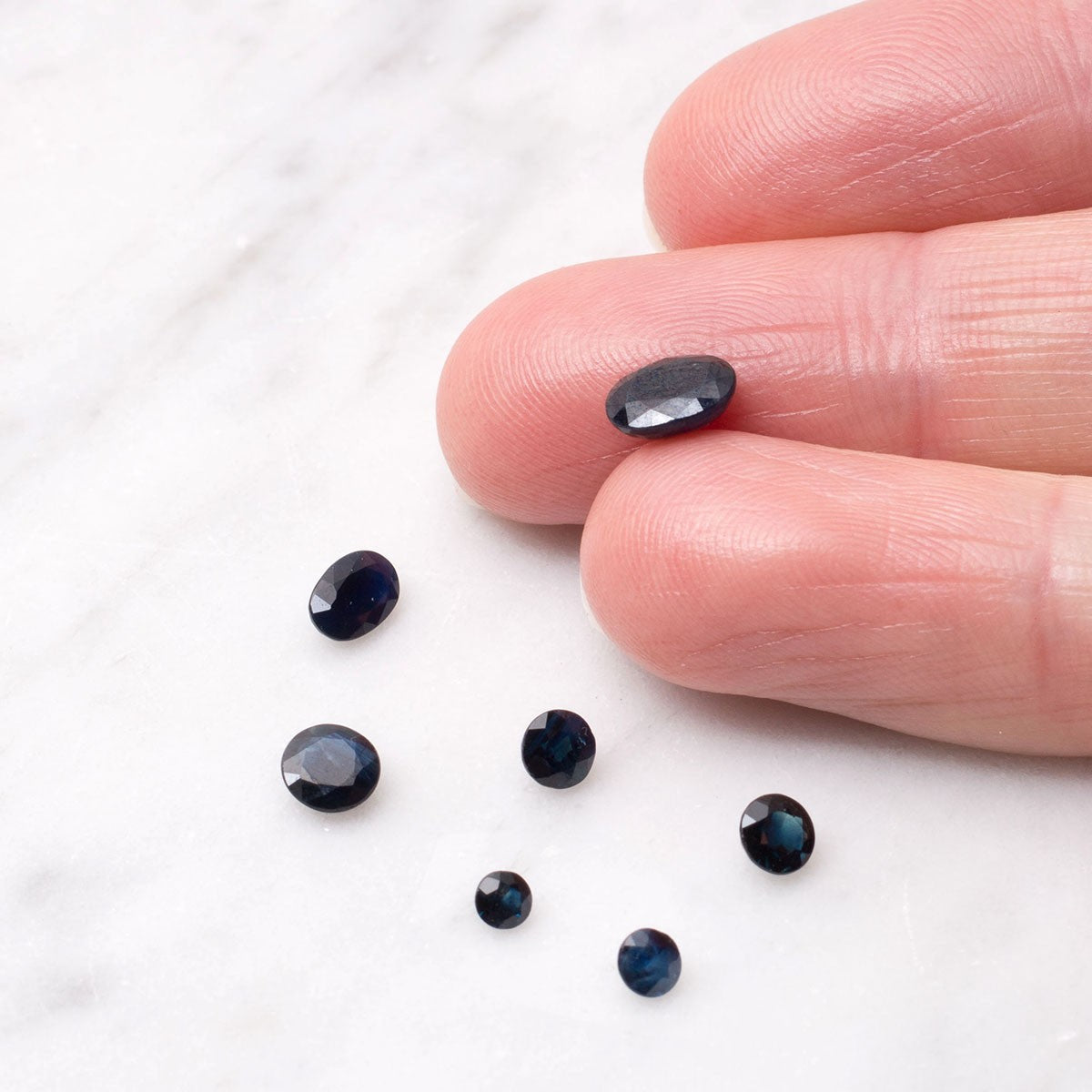 Blue Sapphire Faceted Stones