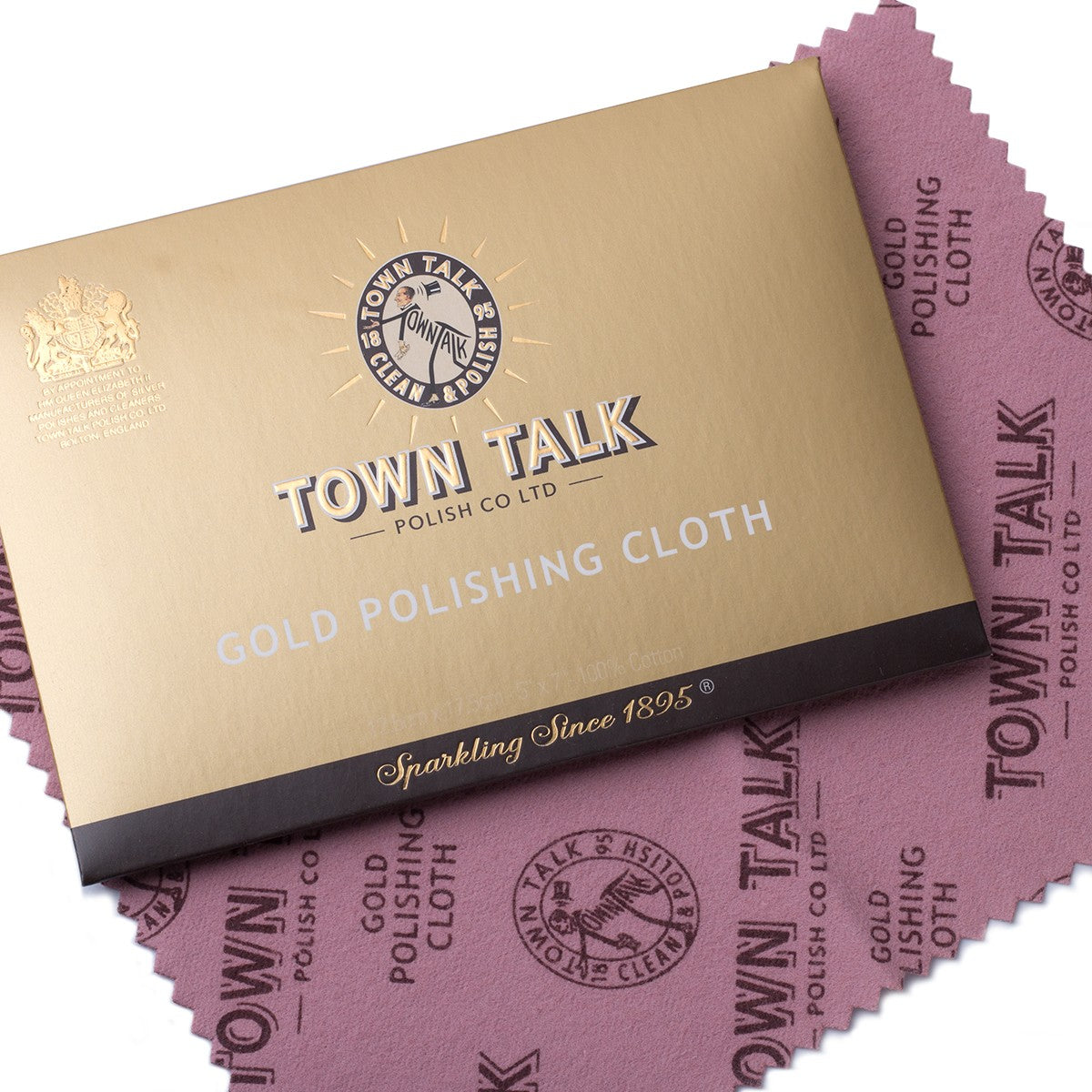 Town Talk Gold Polishing Cloth For Gold Silver & Platinum