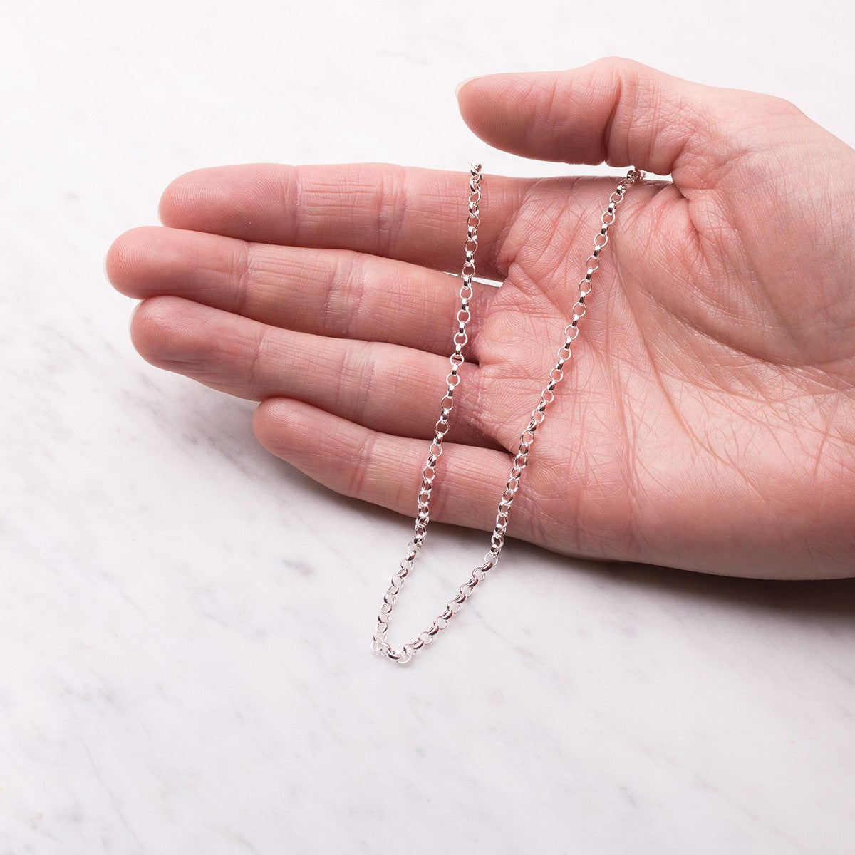 Sterling Silver Maxi Belcher Chain
