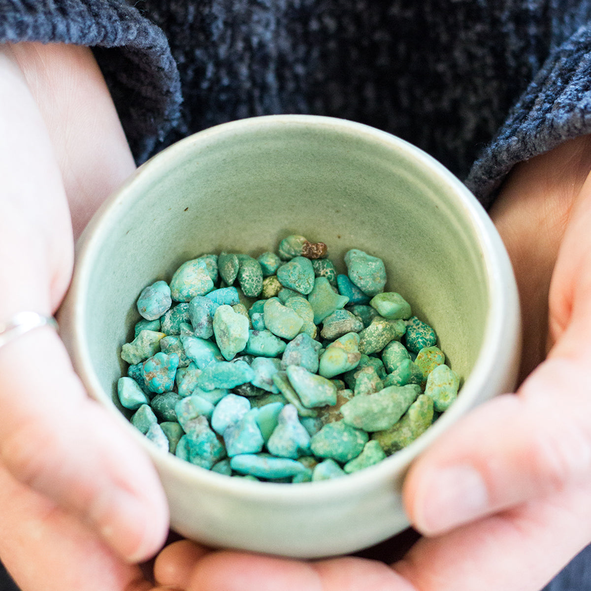 Turquoise Nuggets Undrilled