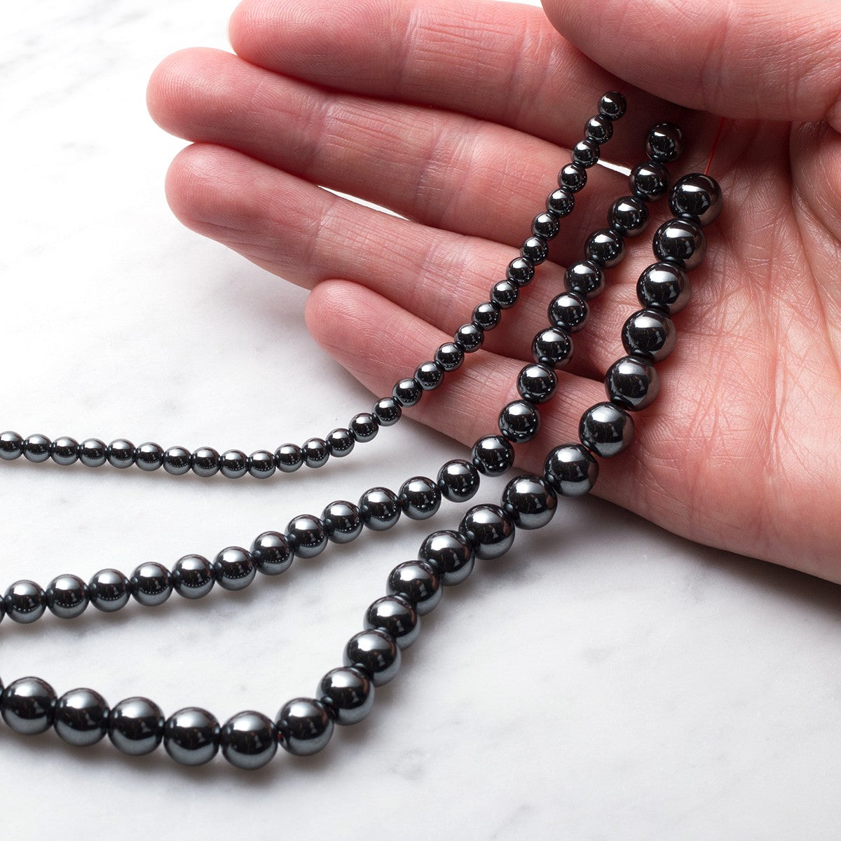 Hematite Round Beads