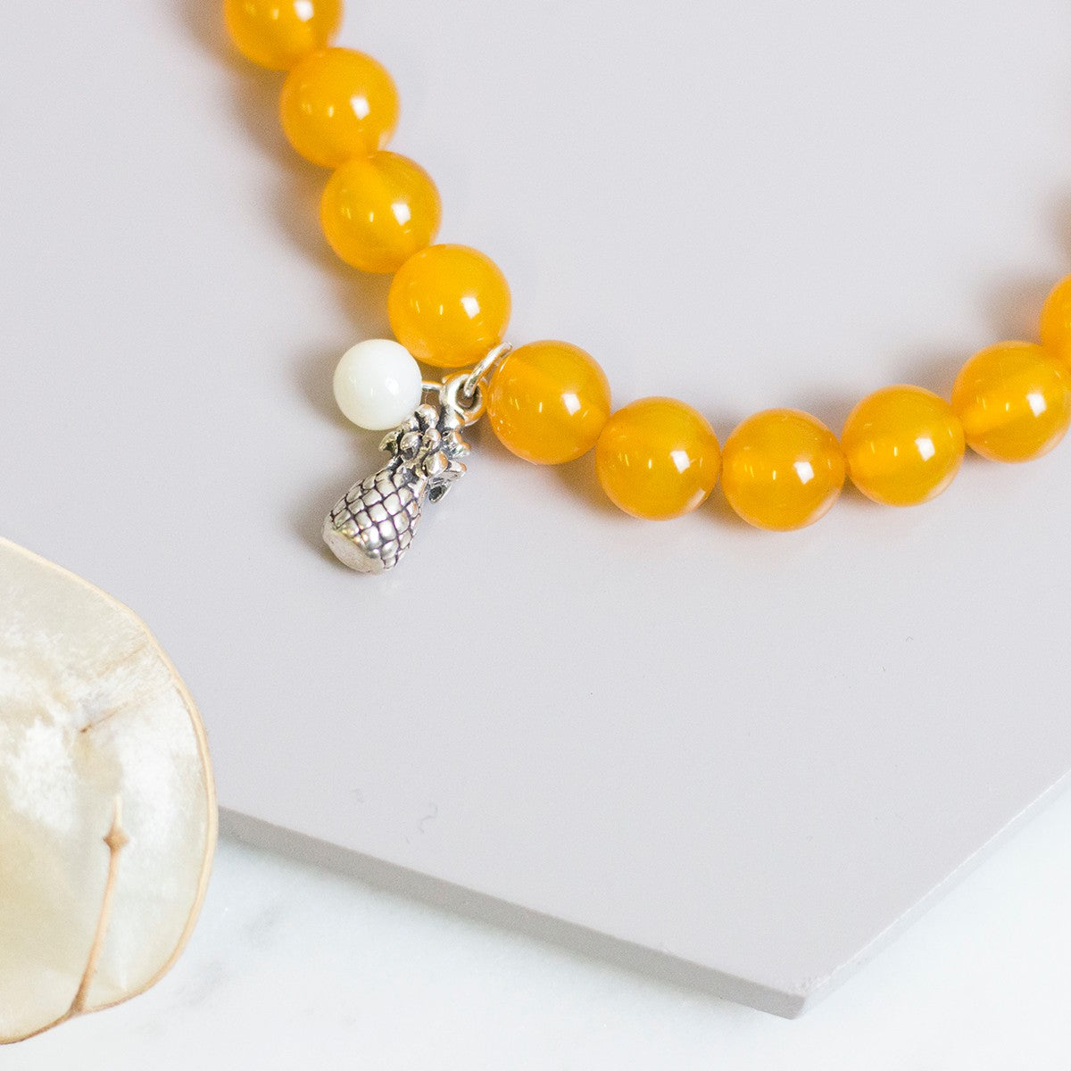 Sterling Silver Pineapple Charm