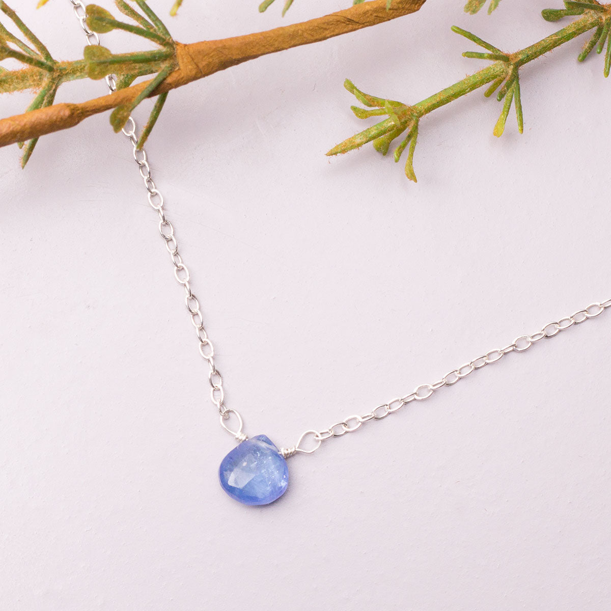 Tanzanite Faceted Heart Briolettes Approx 5mm