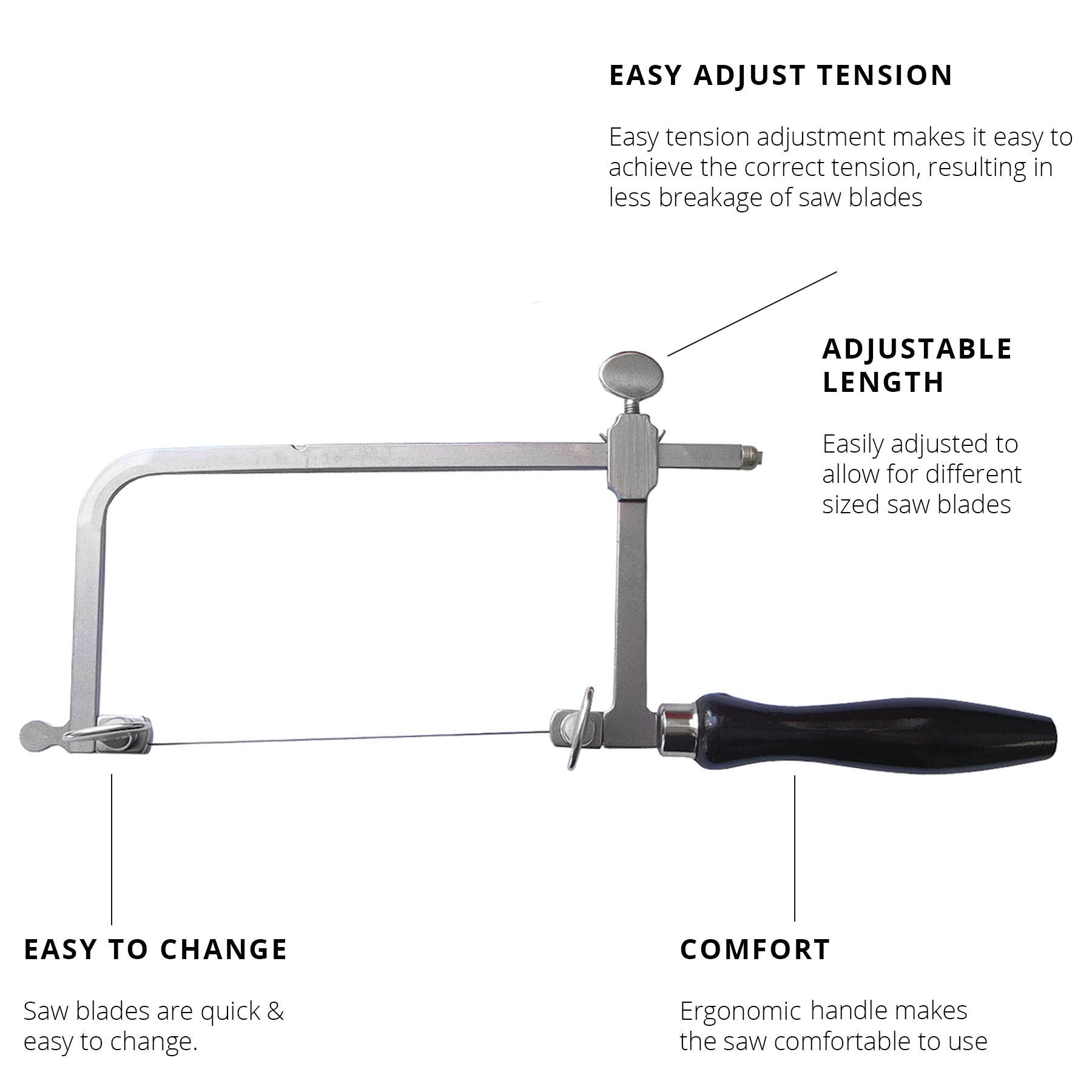 Jewellers Piercing Saw Frame