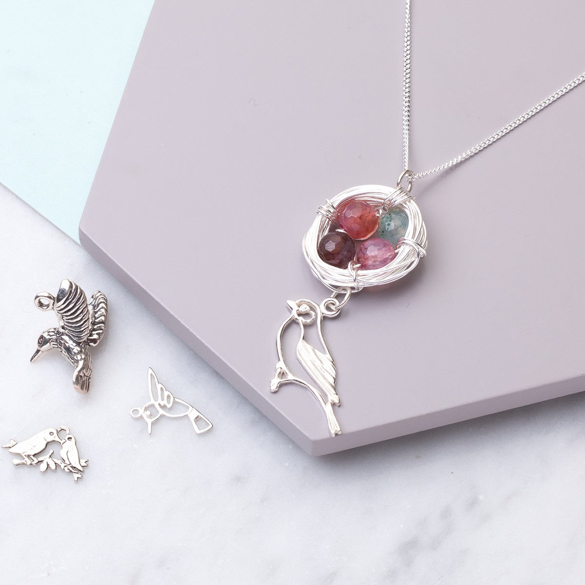 Sterling Silver Bird Charm