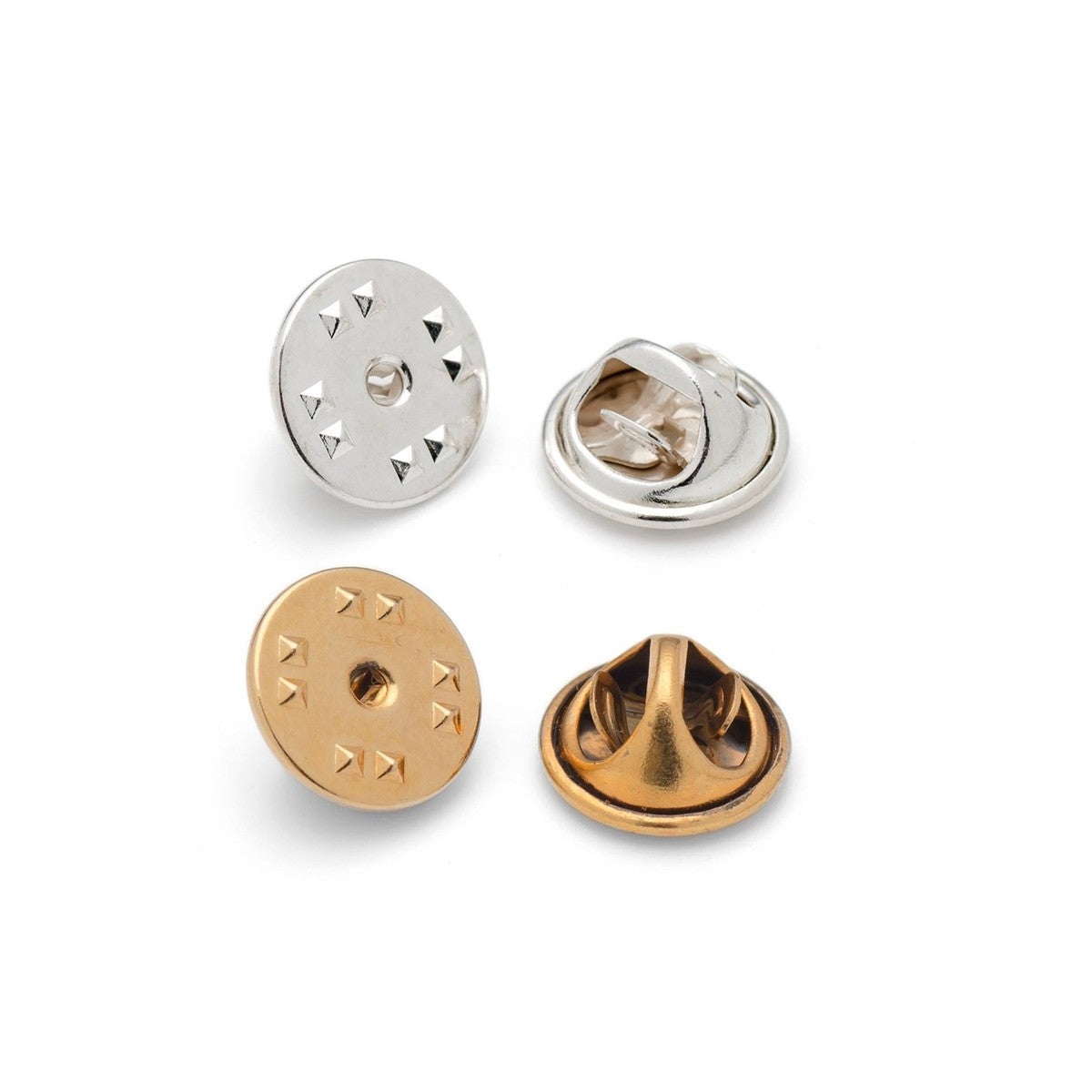 Plated Clutch Backs pk10