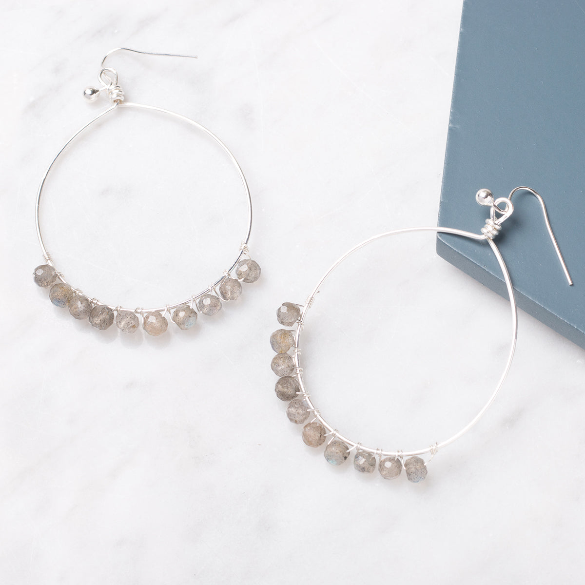 Labradorite Faceted Round Beads