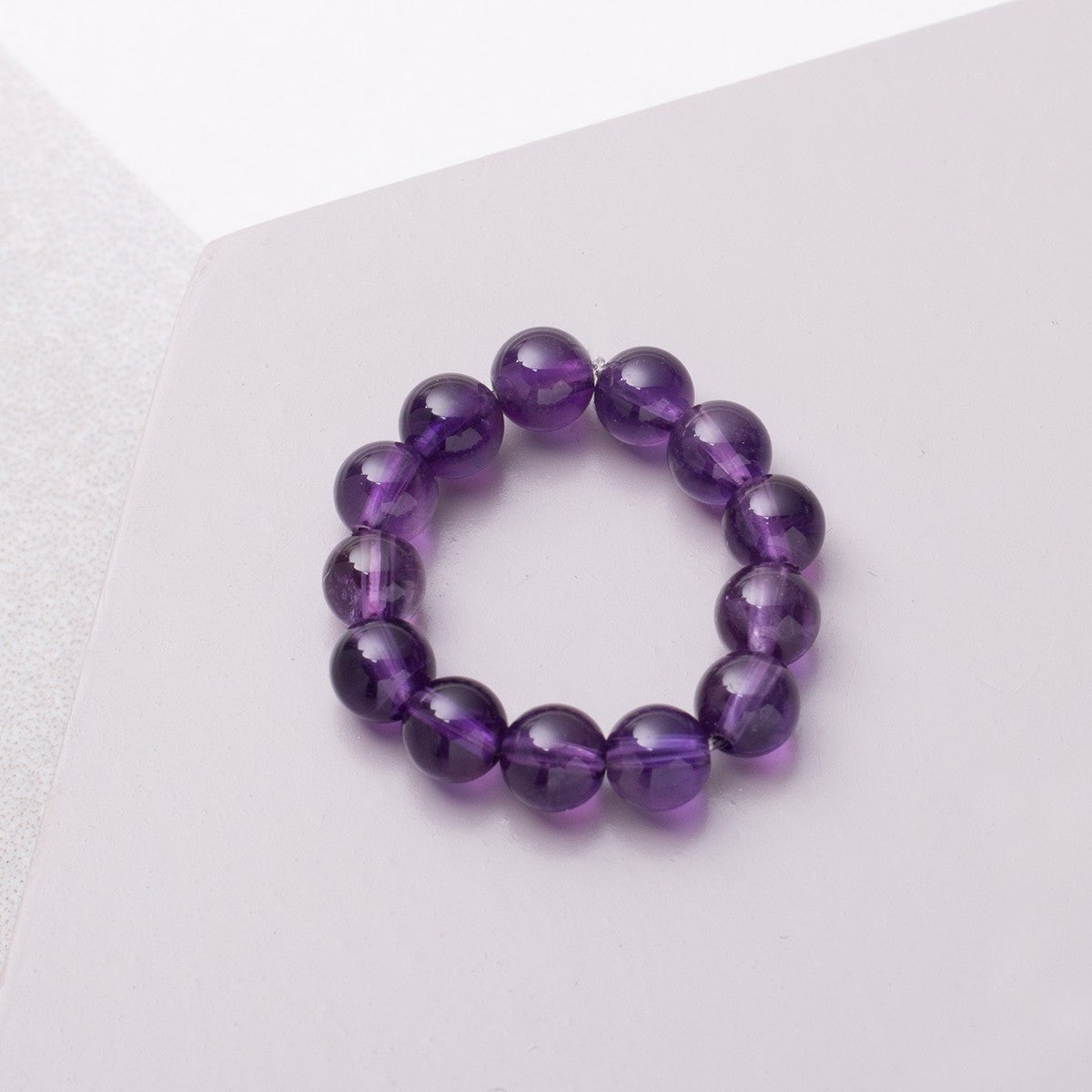 Dark Amethyst Round Beads