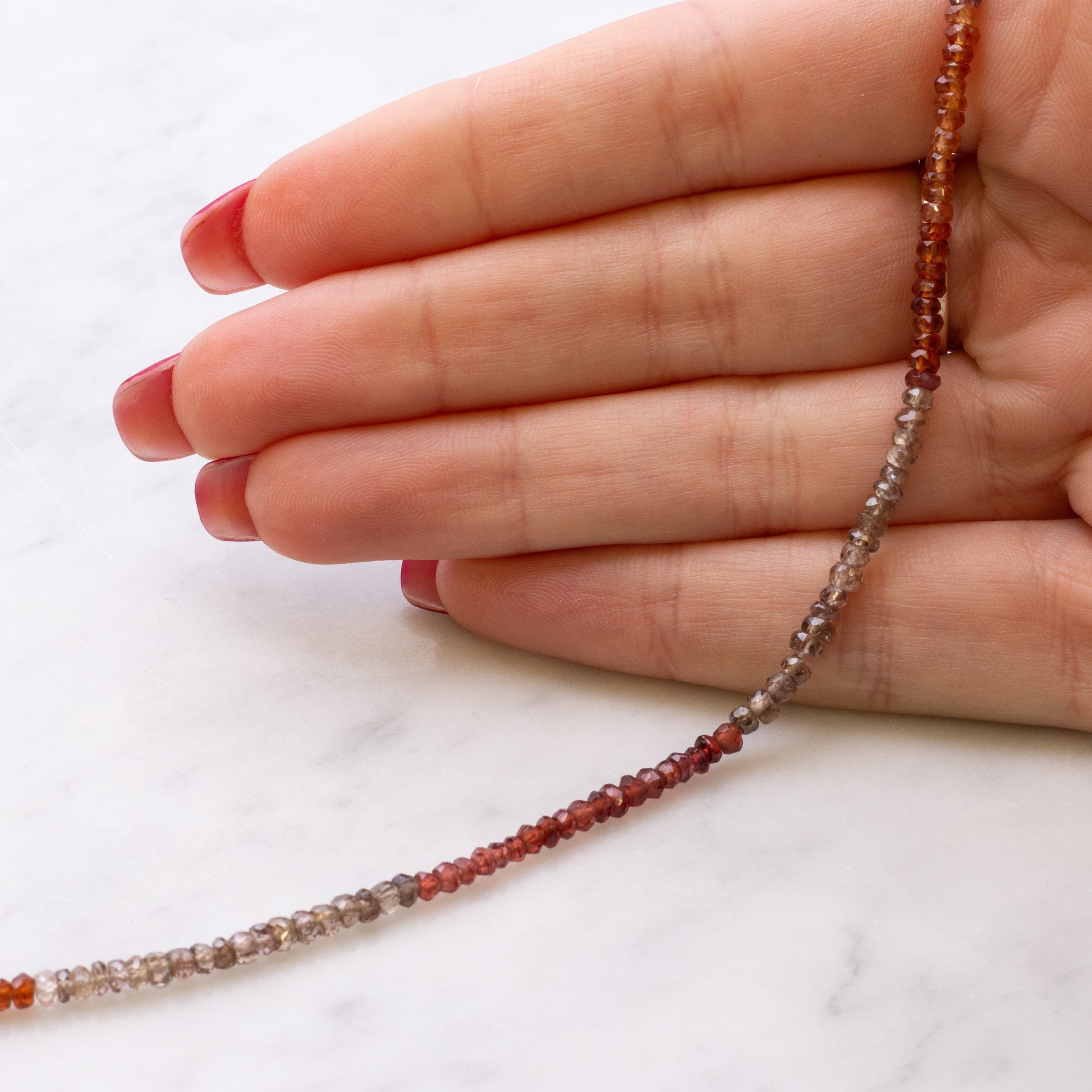 Turundu Sapphire Faceted Rondelle Beads Approx 3x2.5mm