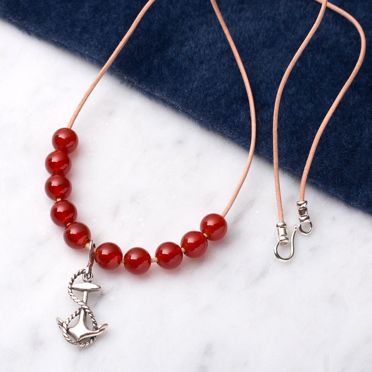 Carnelian Round Beads