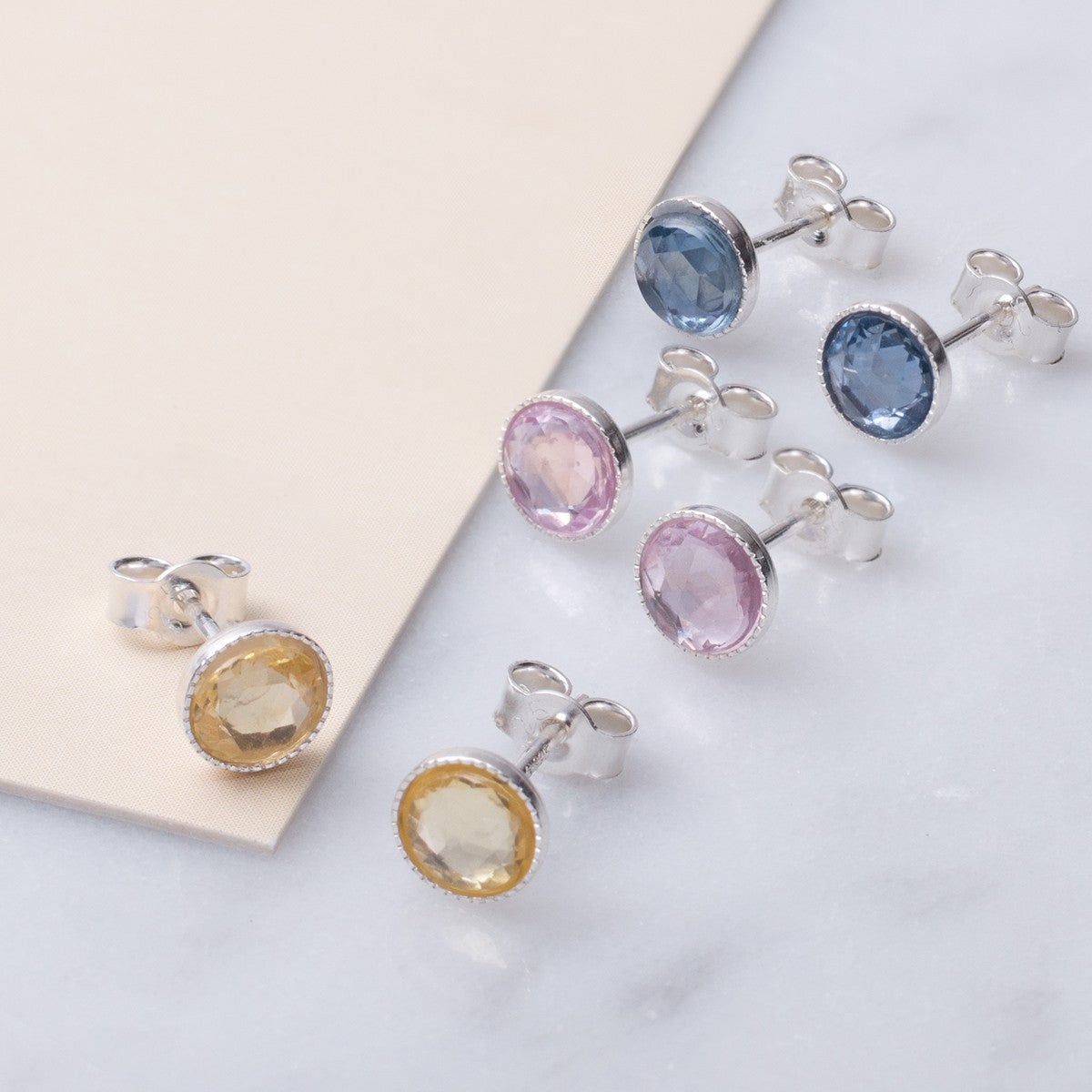 Blue Sapphire Rose Cut Cabochons Approx 3-3.5mm