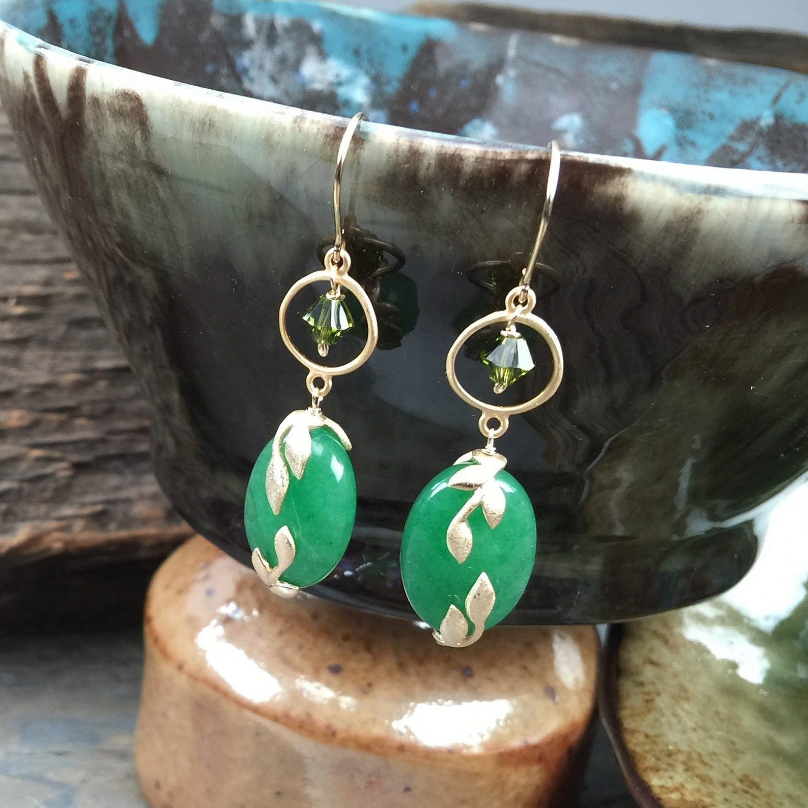 Sterling Silver Organic Circle Connector Link