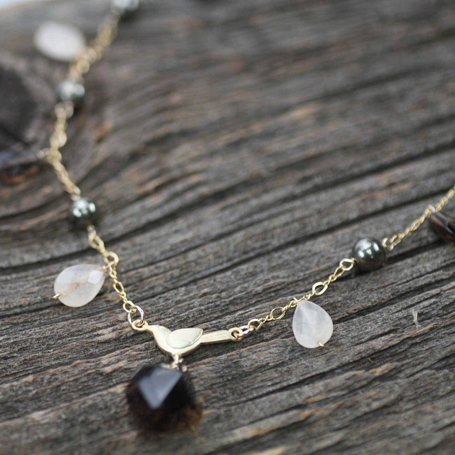 14ct Gold Vermeil Magpie Connector Link