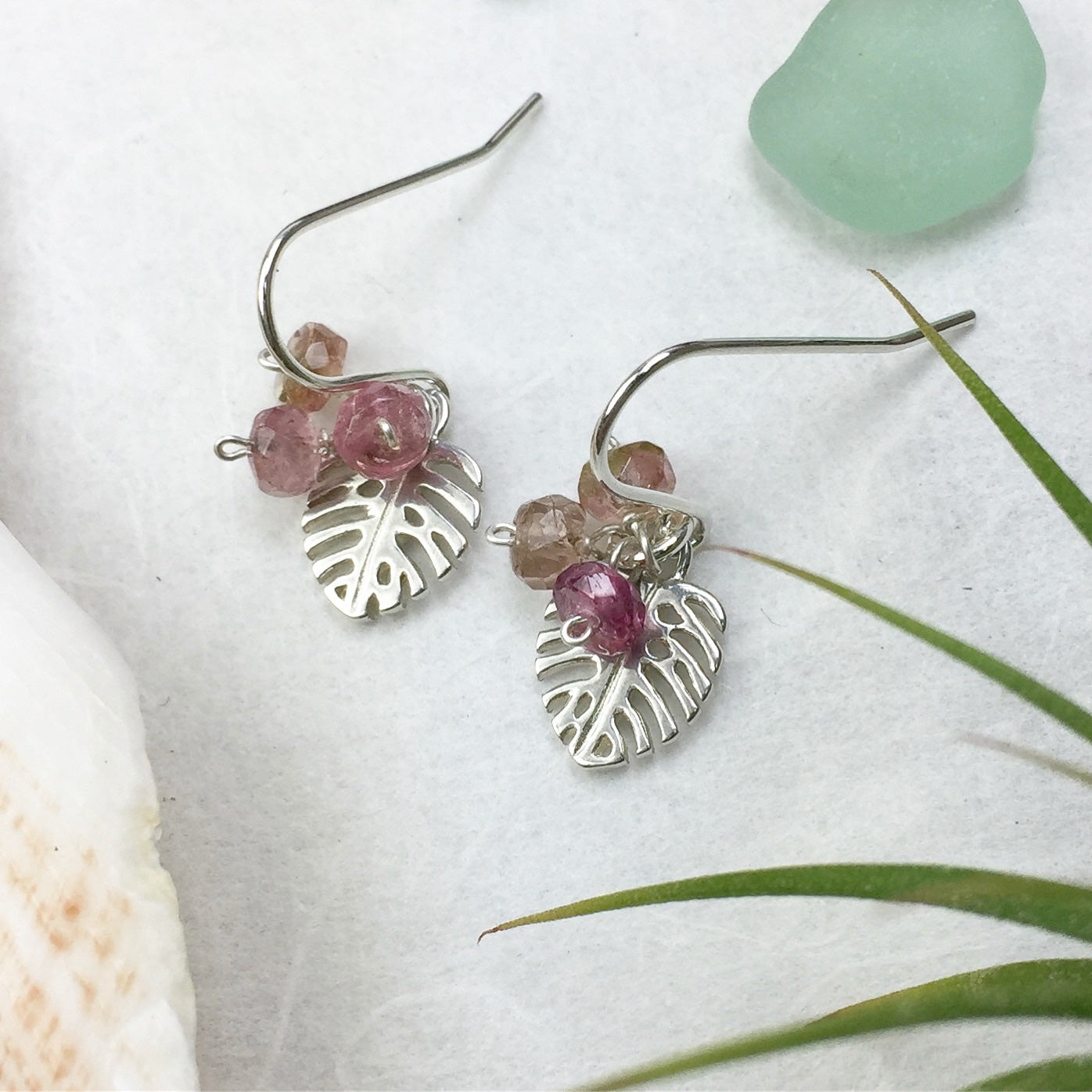 Sterling Silver Monstera Leaf Charm