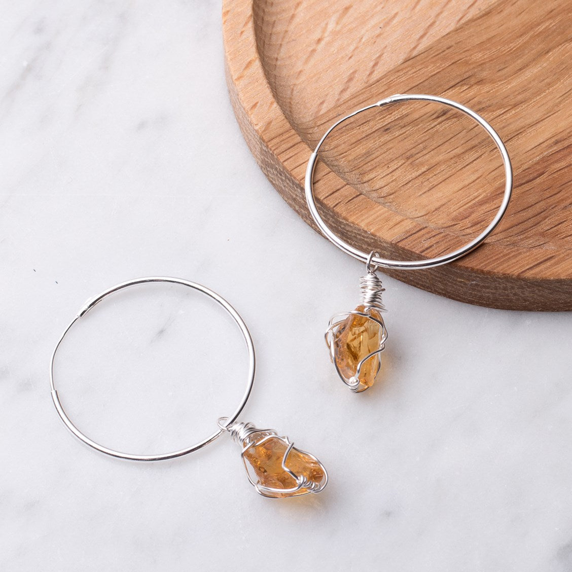 Rough Citrine Natural Crystals Undrilled