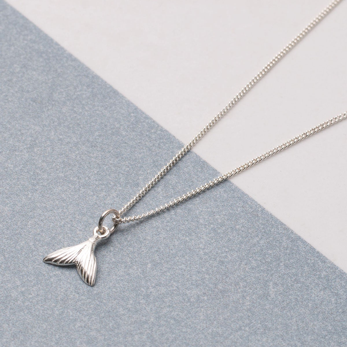 Sterling Silver Mermaid Tail Charm