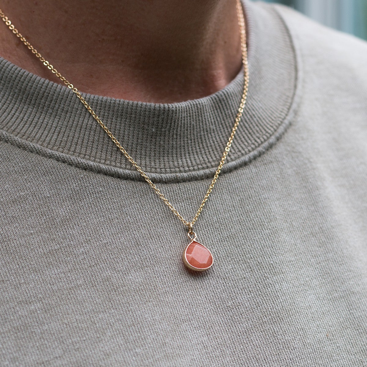 Ready To Wear Bezel Set Faceted Briolette Pendants