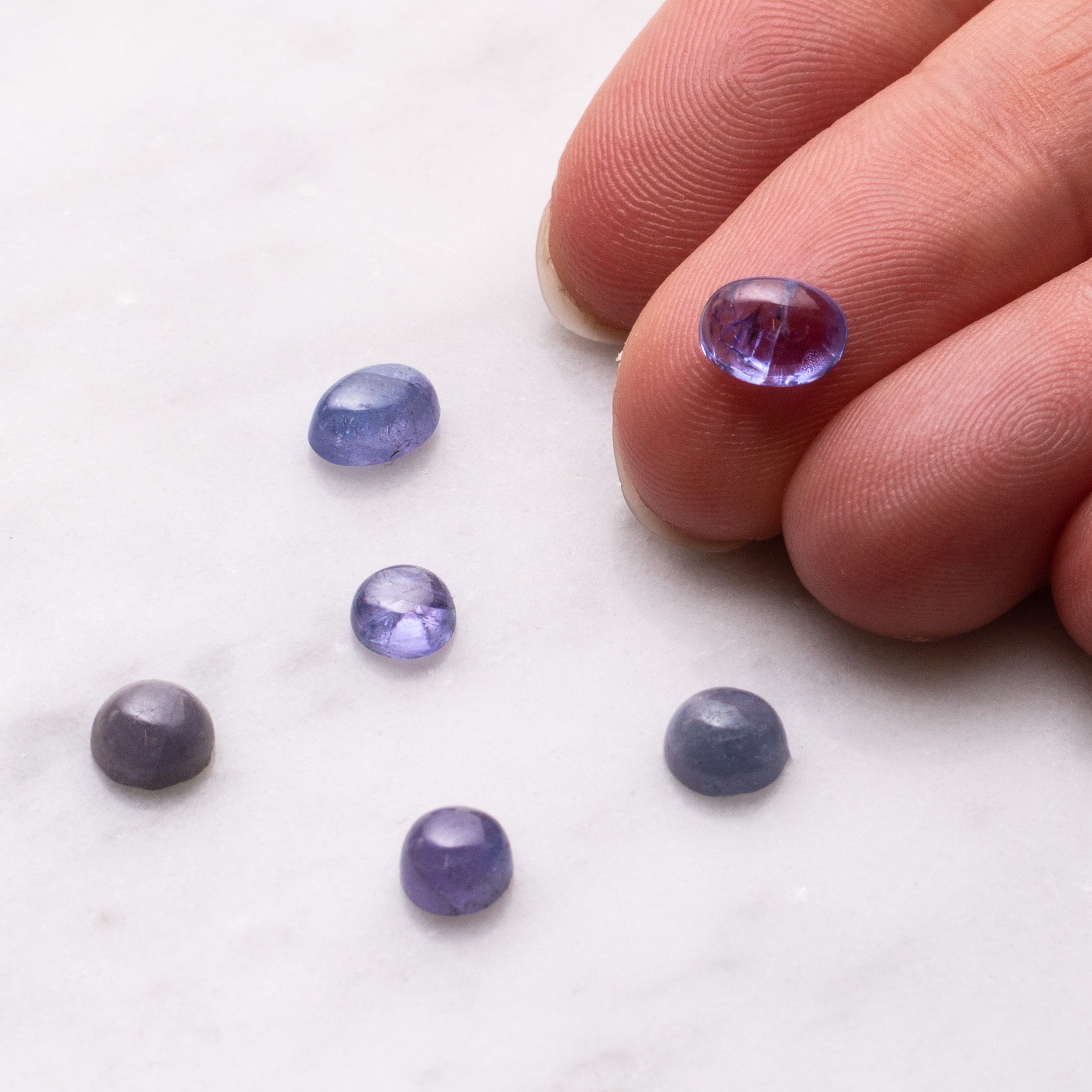 Tanzanite Cabochons