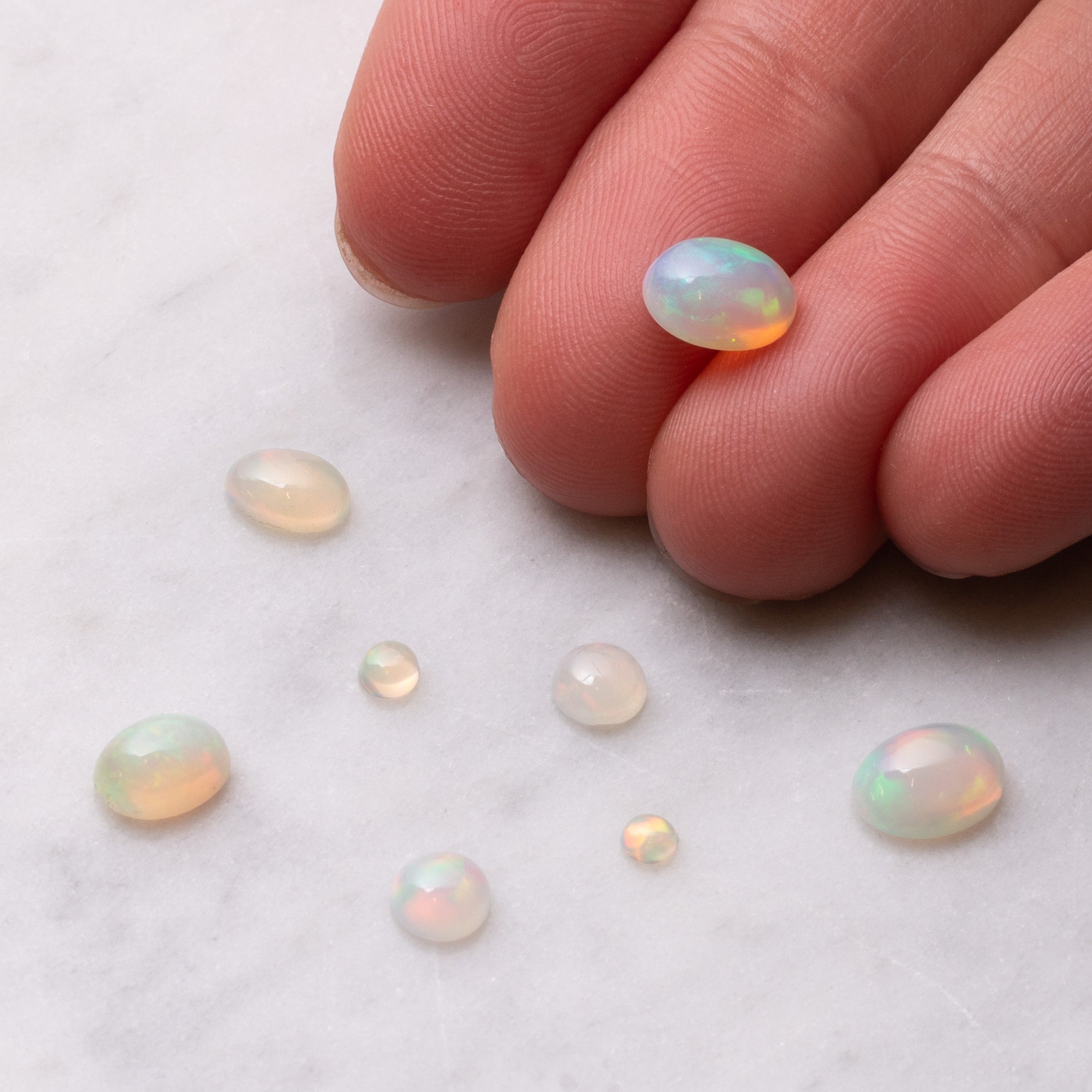 Aa+ Ethiopian Opal Cabochons
