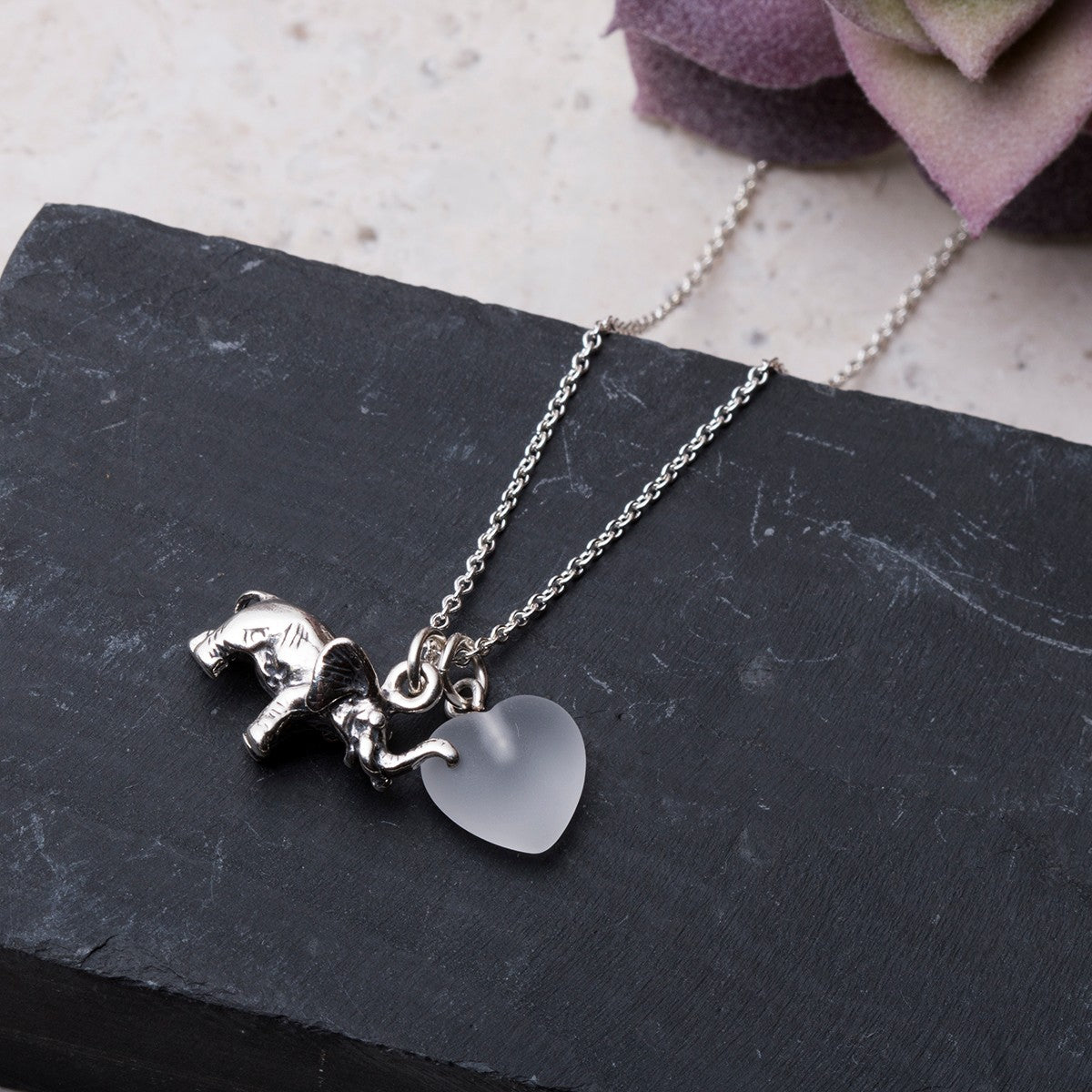 Sterling Silver Elephant Charm Approx 18x12mm