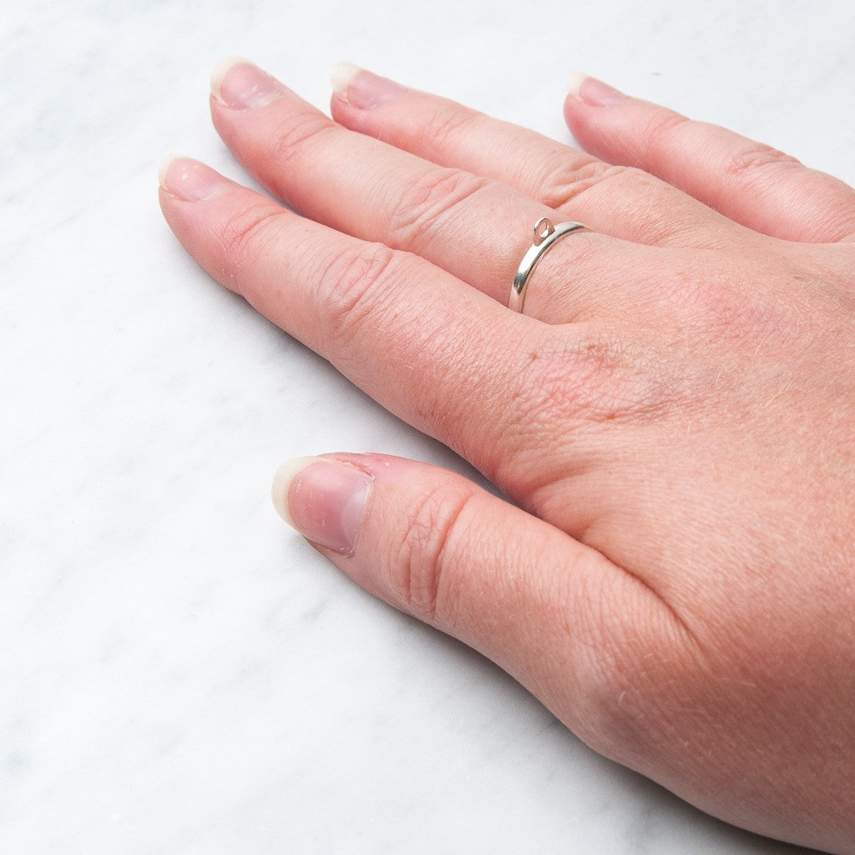 Sterling Silver Charm Ring