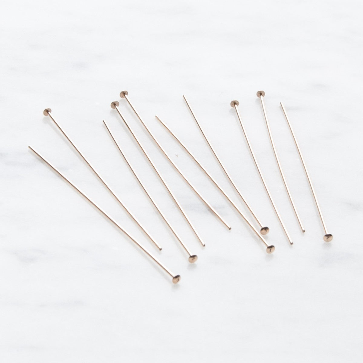 Gold Filled 52mm Headpins